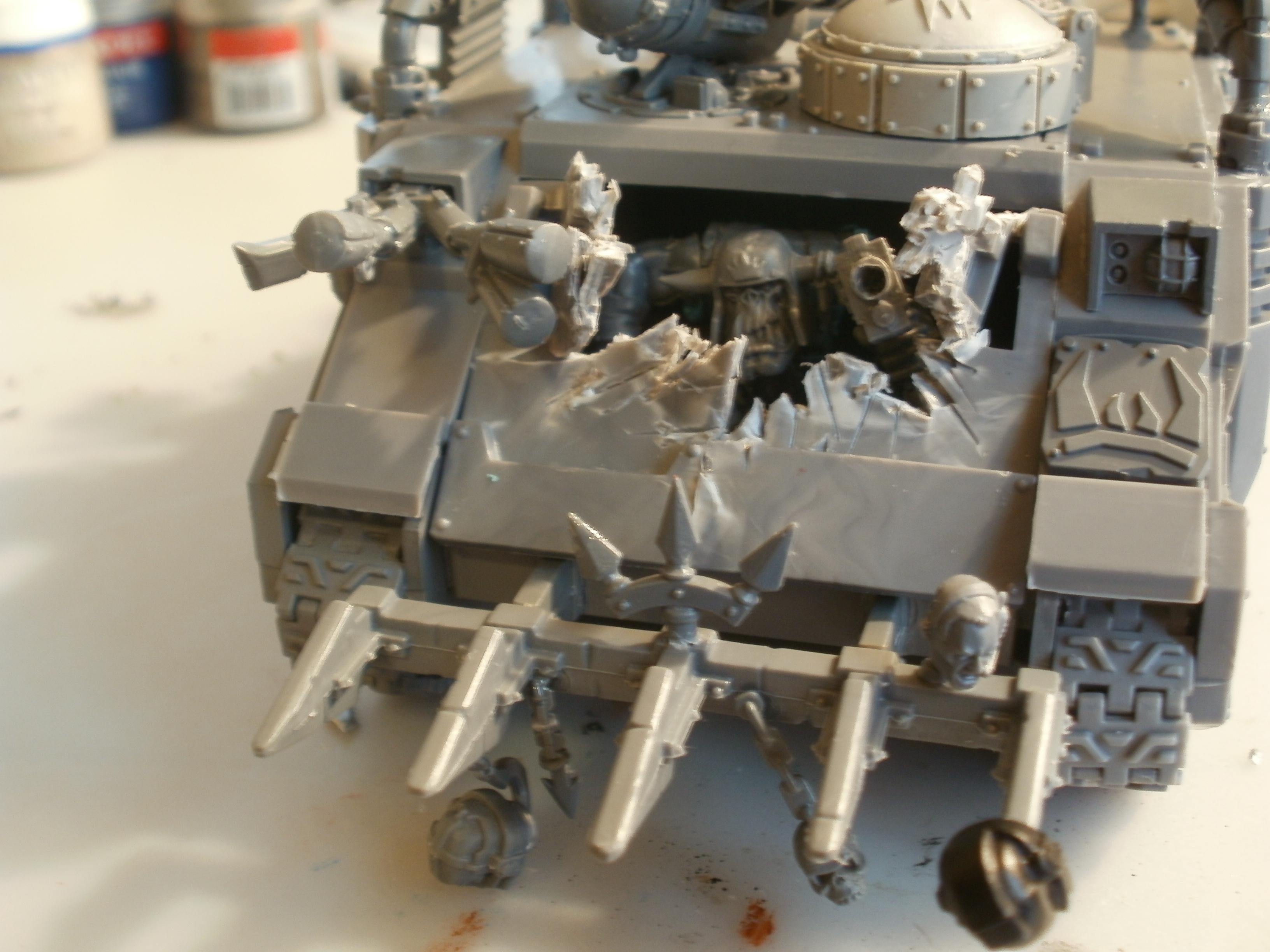 Conversion, Games Workshop, Kitbash, Kromlech, Orks, Rhino, Rokkit, Trukk, Warhammer 40,000