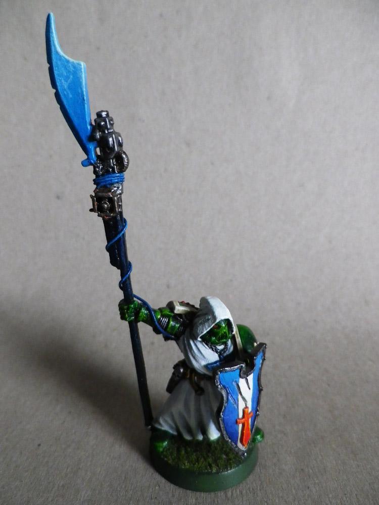 Angel, Angels Of Absolution, Dark Angels, Halberd, Librarian, Shield, Space Marines