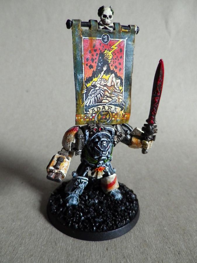 Angel, Angels Of Absolution, Dark Angels, Deathwing, Sergeant, Space Marines, Terminator Armor