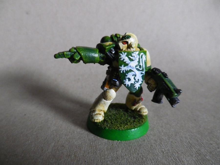 Angel, Angels Of Absolution, Armor, Dark Angels, Lion, Power Fist, Sergeant, Space Marines
