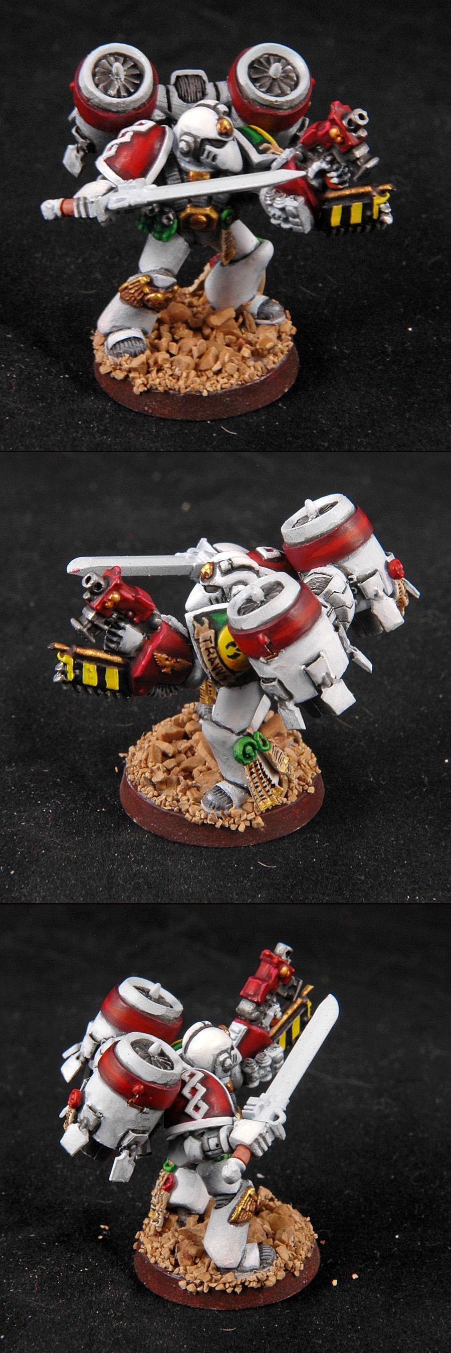 Apothecary, Jump Pack, Mantis Warriors, Space Marines, Warhammer 40,000, Work In Progress