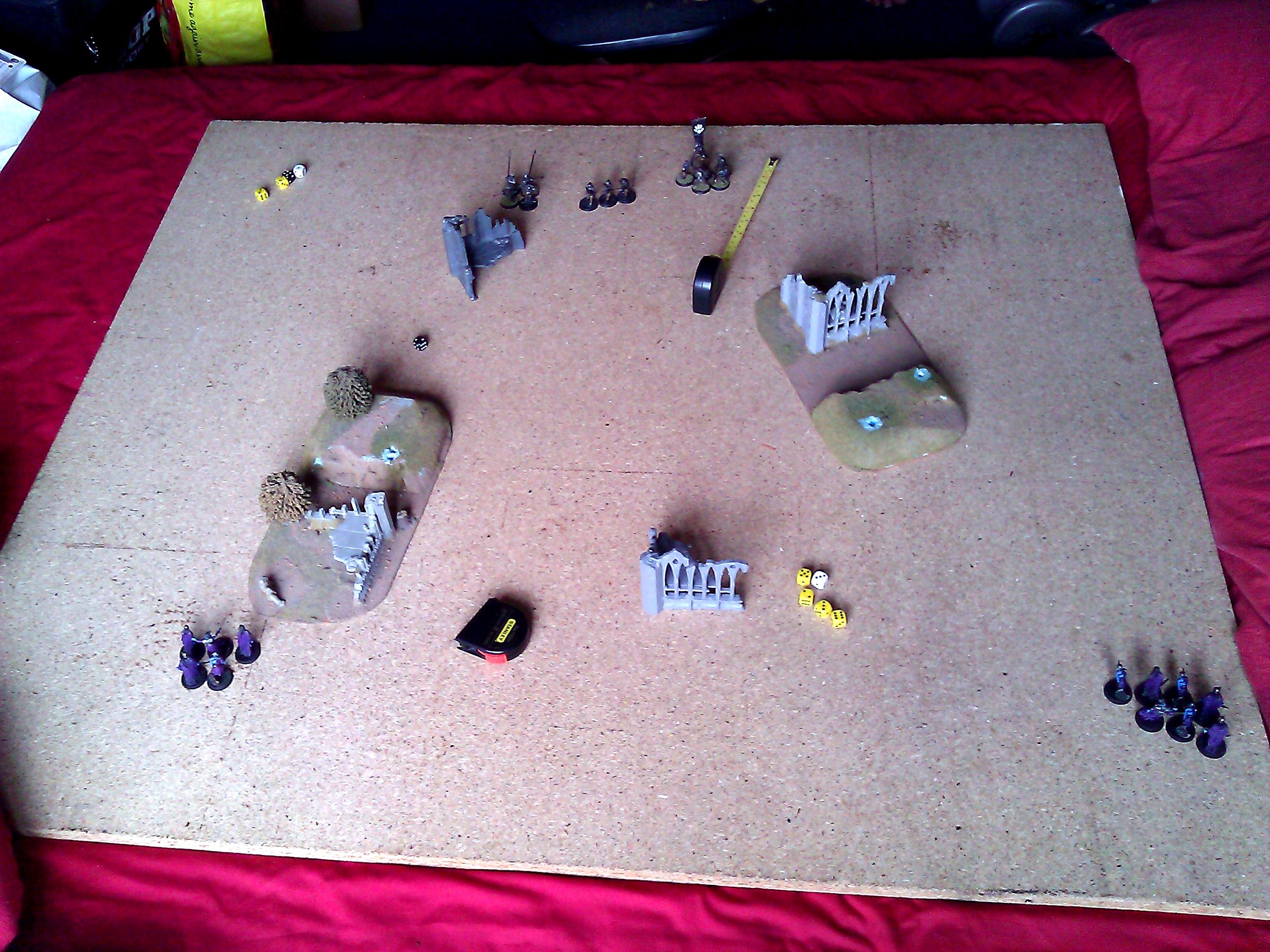 Lord Of The Rings, Uruk-Hai Vs. Angmar 250pts - Deployment