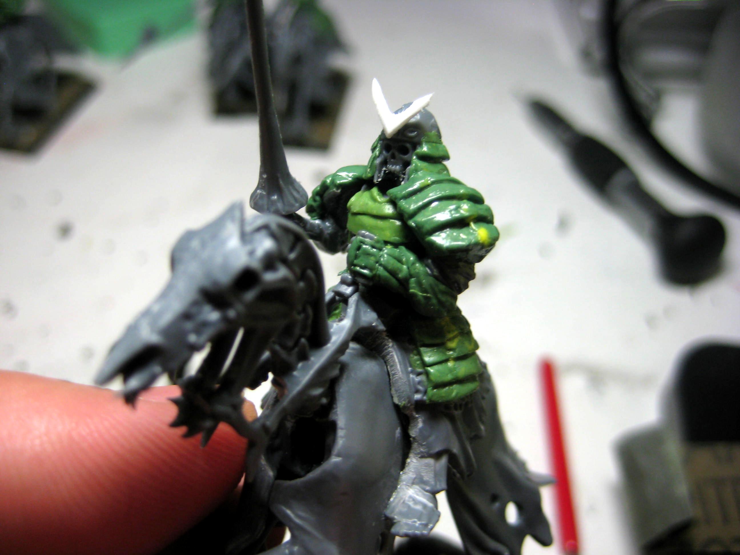 Black Knights, Calvary, Conversion, Greenstuff, Samurai, Vampire Counts, Work In Progress