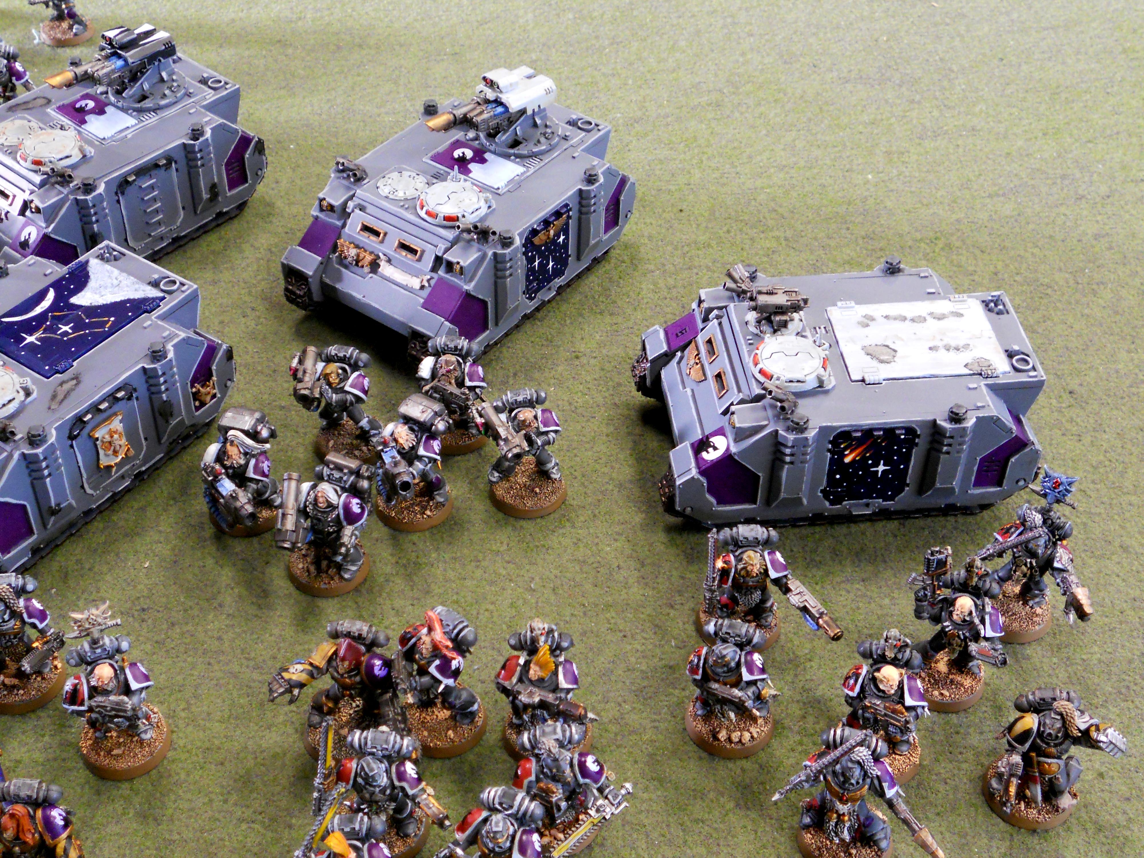 Army, Freehand, Grey Hunters, Pre-heresy, Rhino, Space Wolves, Space Wolves Army