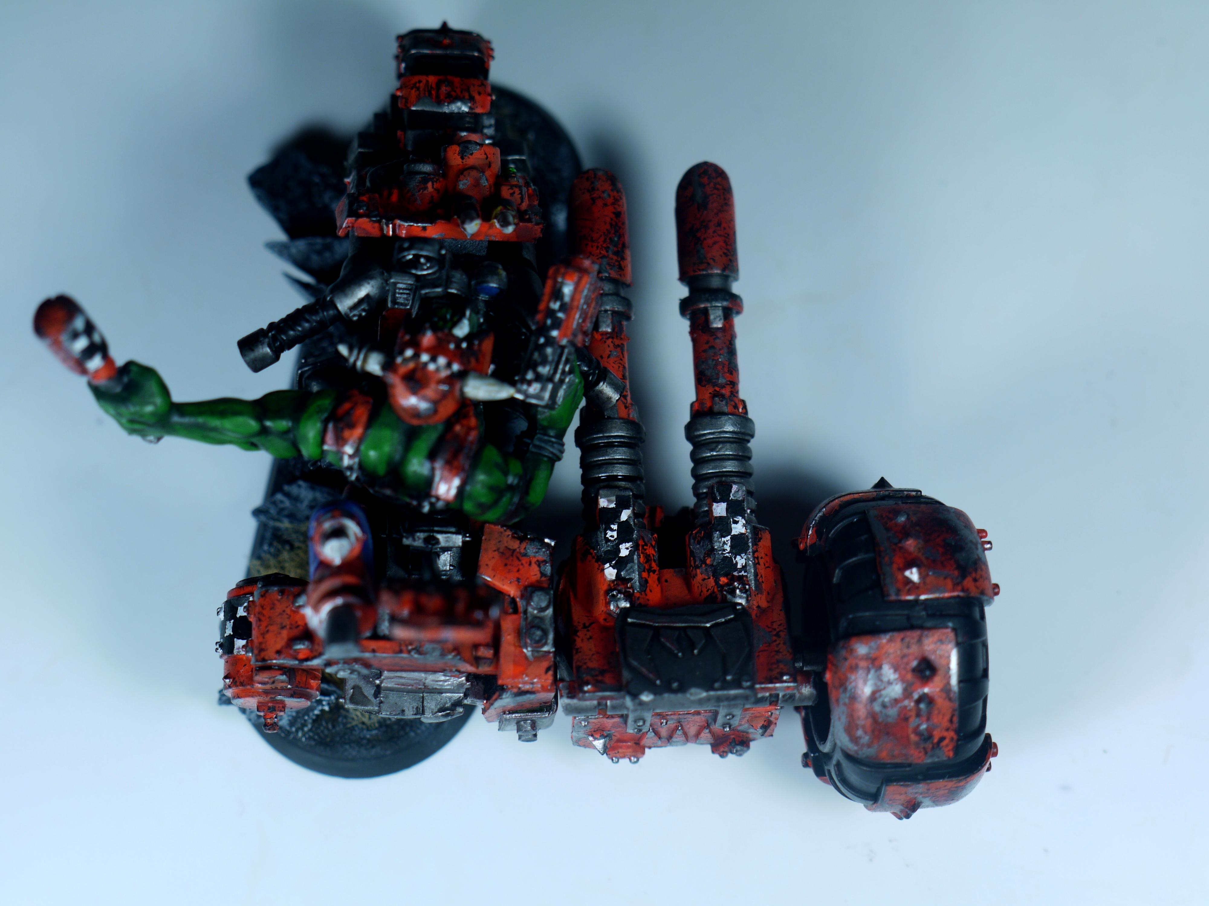 Bike, Fast, Orange, Orks, Speed