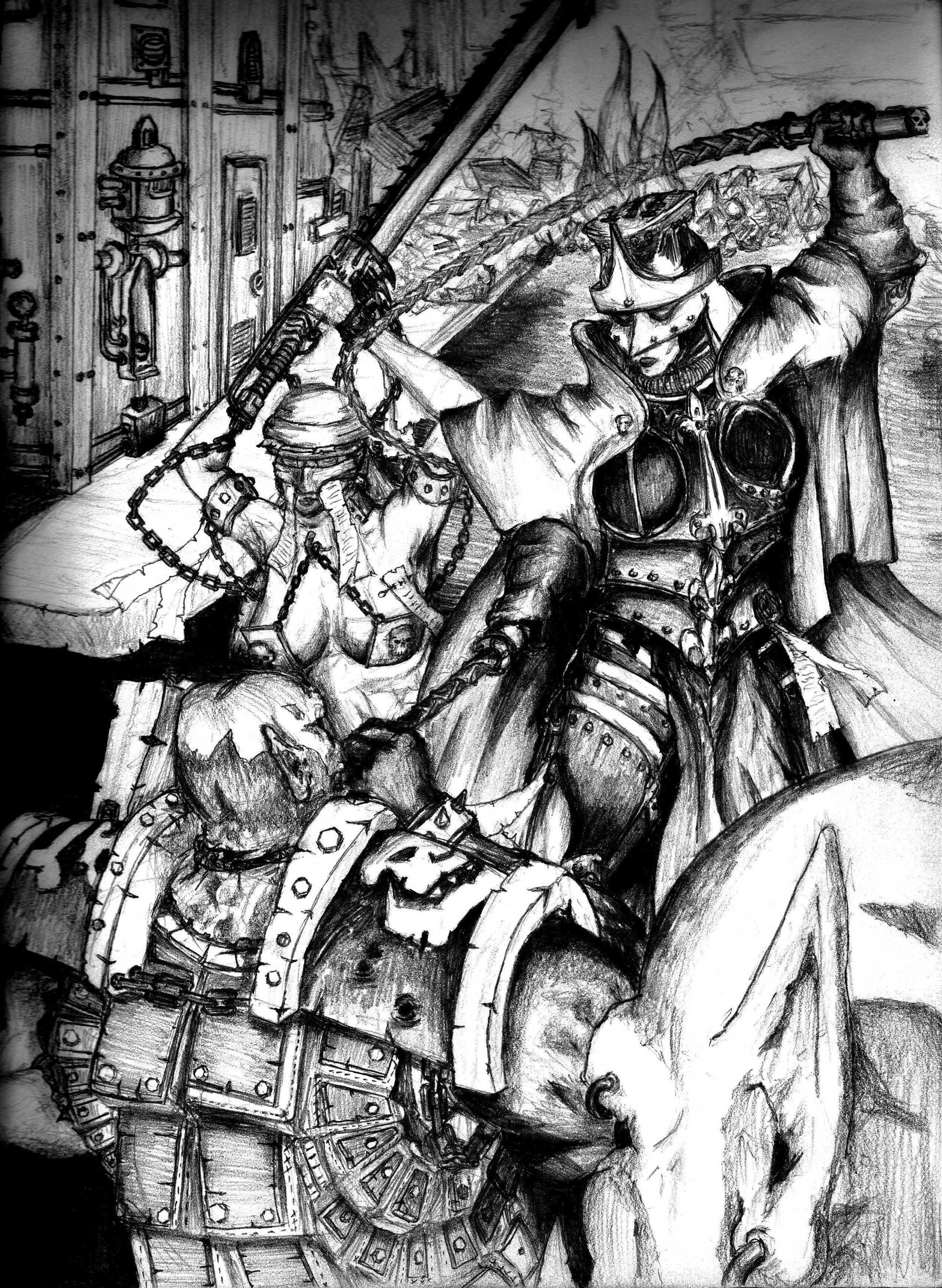 Artwork, Repentia, Sisters Of Battle
