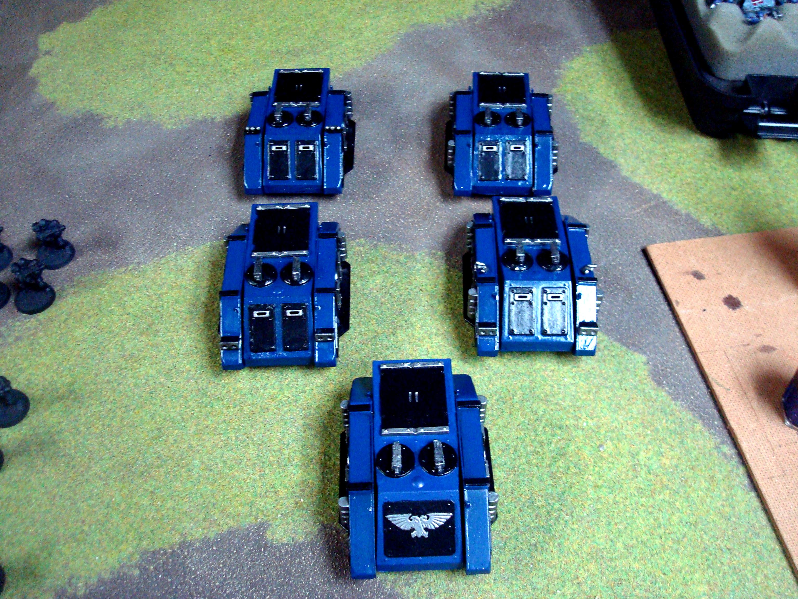 Adeptus Arbites, Adeptus Arbites Army, Rhinos