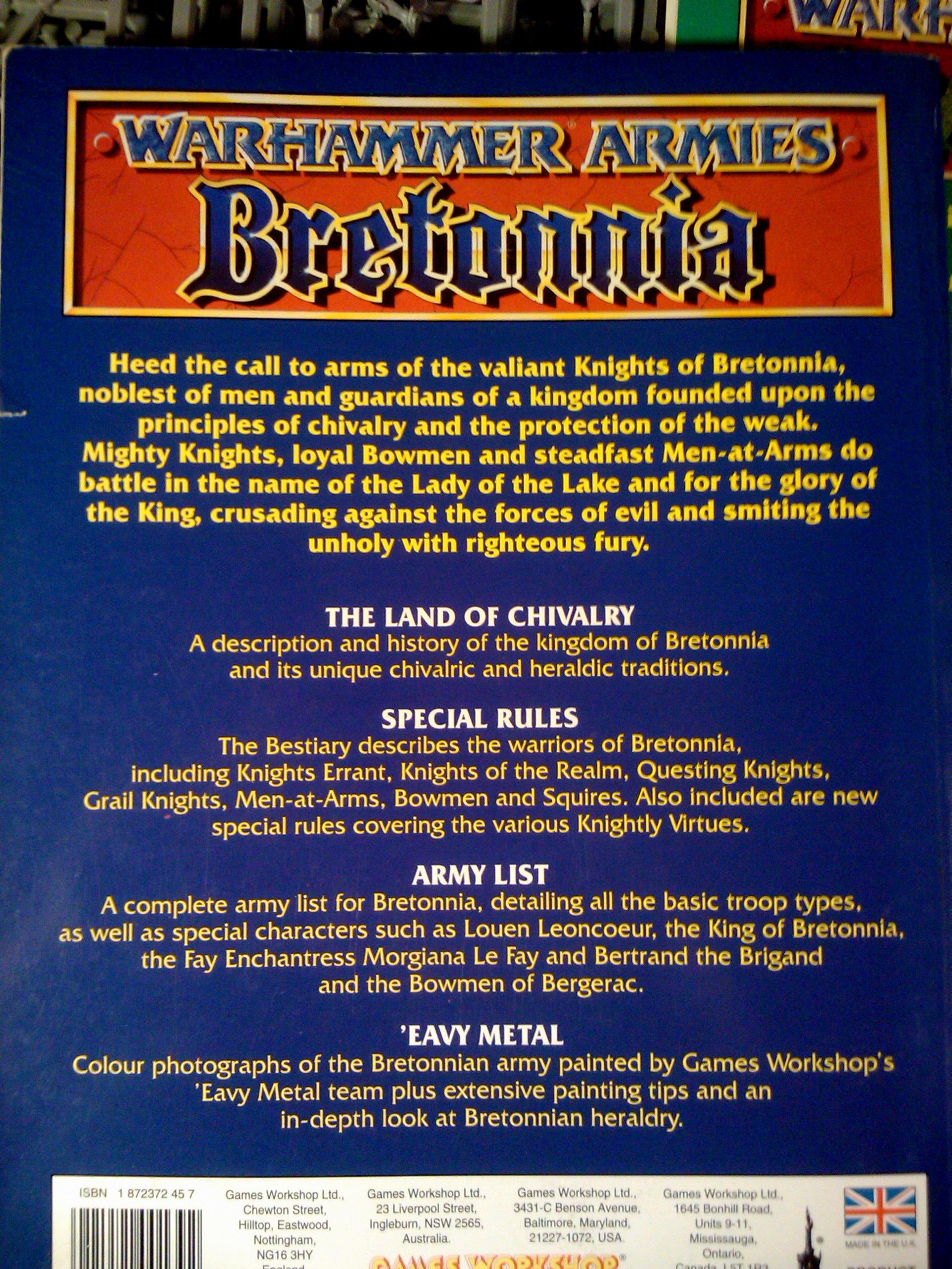 5th Edition, Archers, Bretonnians, Build, Fifth, Grail, Hobby, Knights, Men At Arms, Painting, Peasant, Pegasus, Warhammer Fantasy, Wf