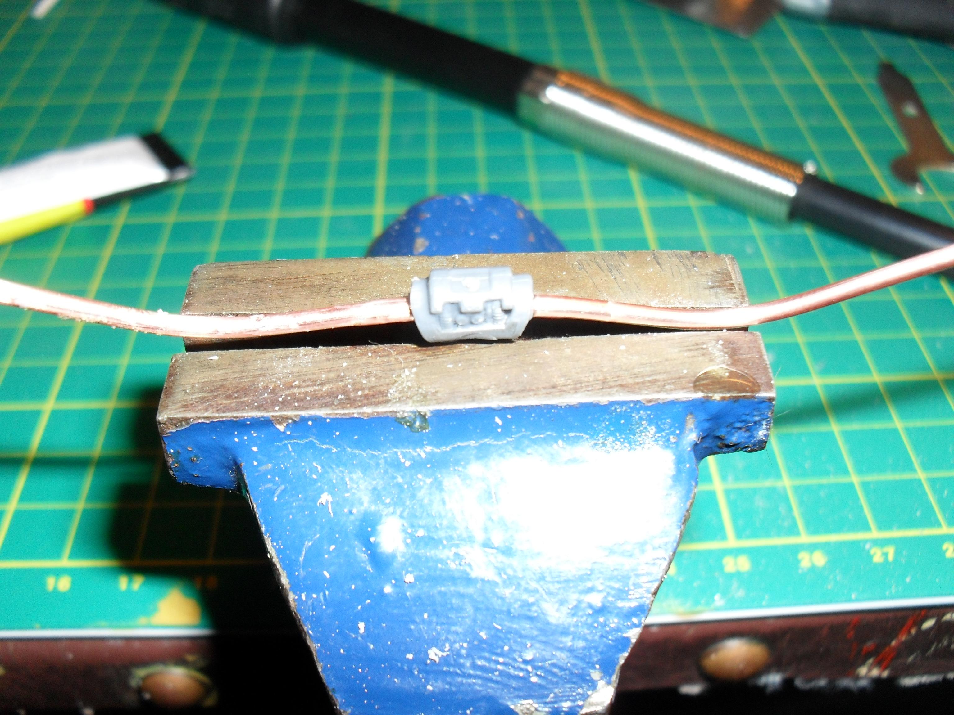 And talking of glueing it, its been a pain (but easier far than i expected to be honest), so while this dries i thought id take the opportunity to upload the current work for C&C. :)