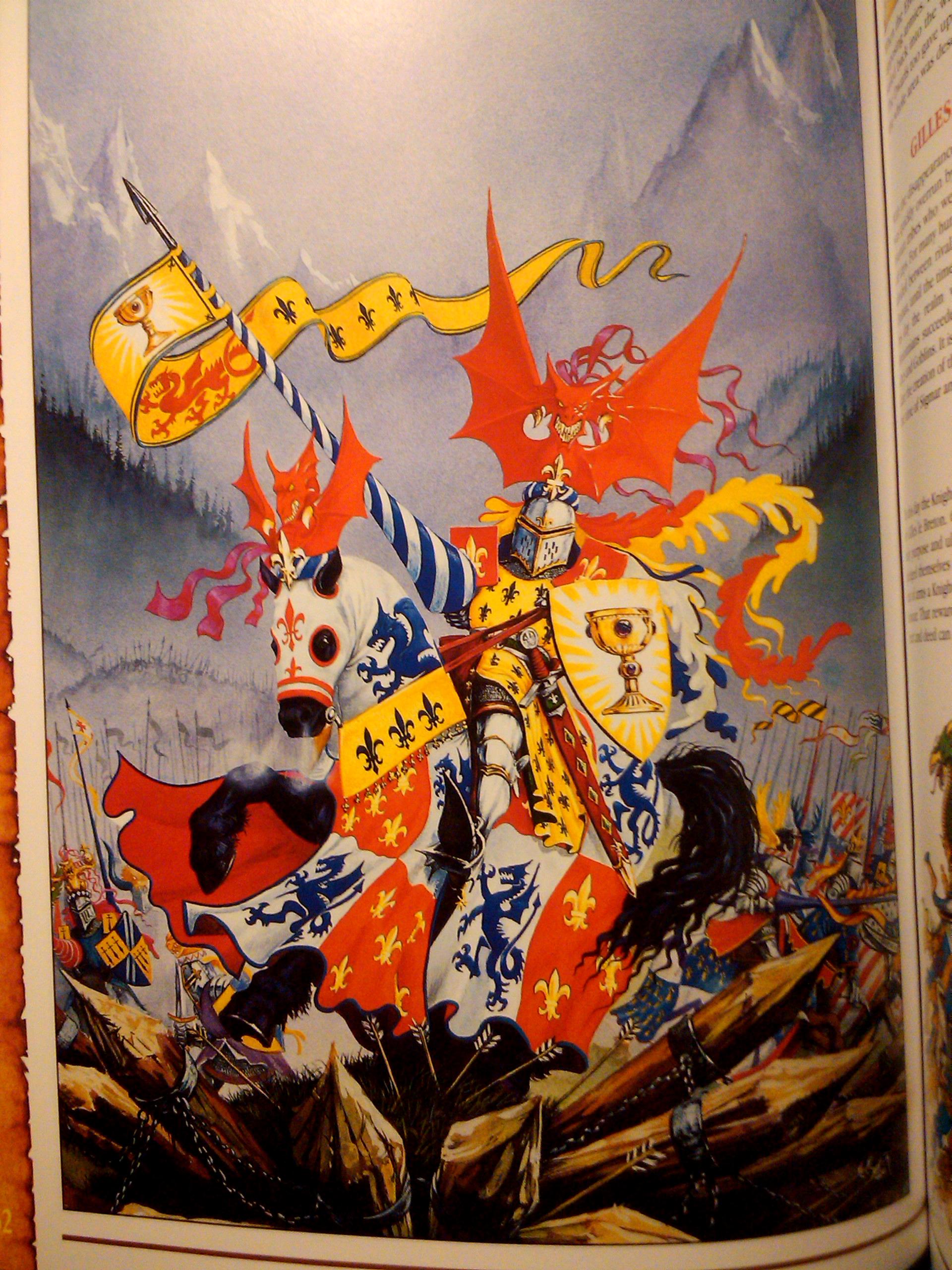 Archers, Bretonnians, Build, Grail, Hobby, Knights, Men At Arms, Painting, Peasant, Pegasus, Warhammer Fantasy, Wf