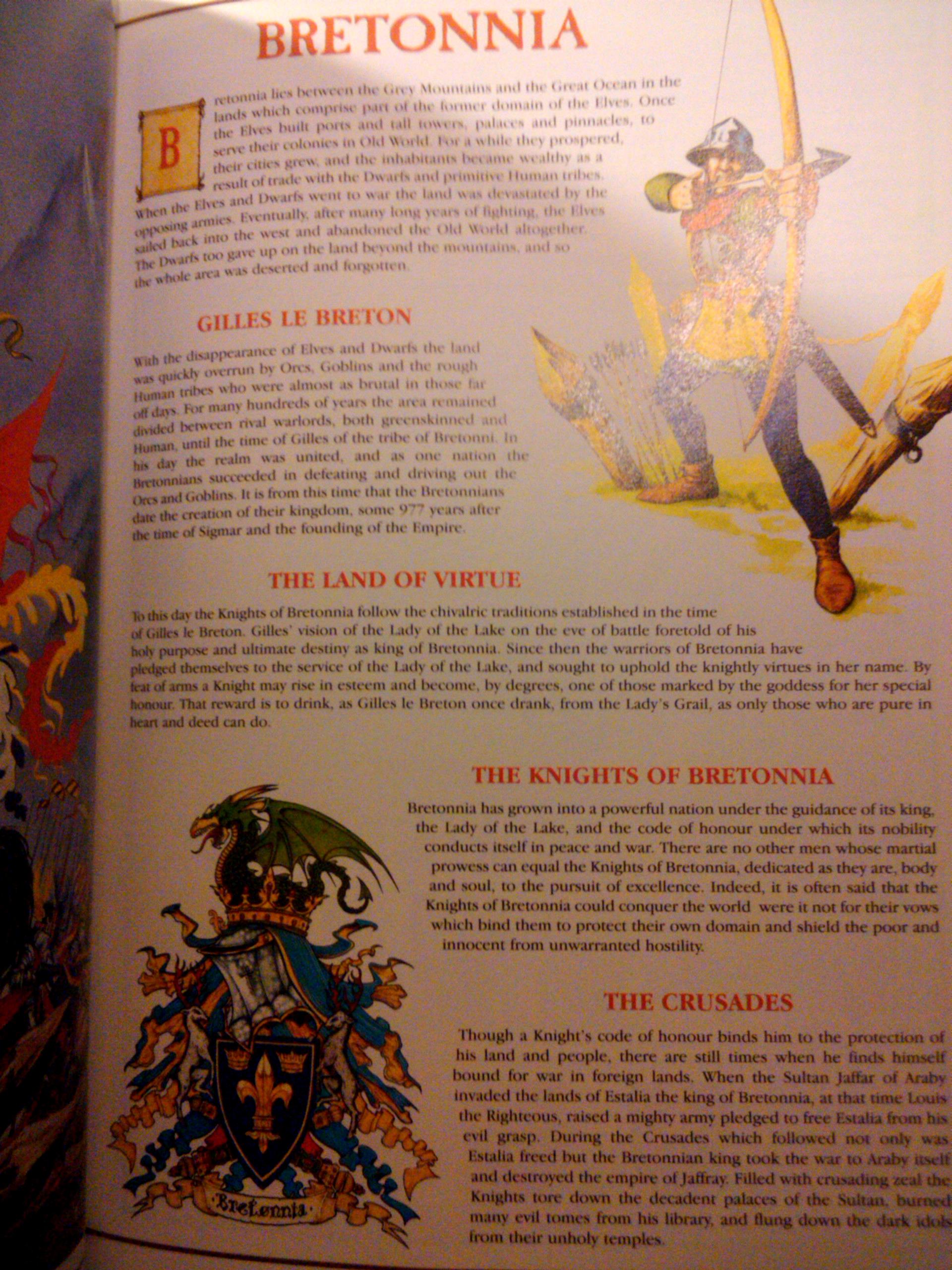 Archers, Bretonnians, Build, Grail, Hobby, Knights, Men At Arms, Painting, Peasant, Pegasus, Warhammer Fantasy, Wf