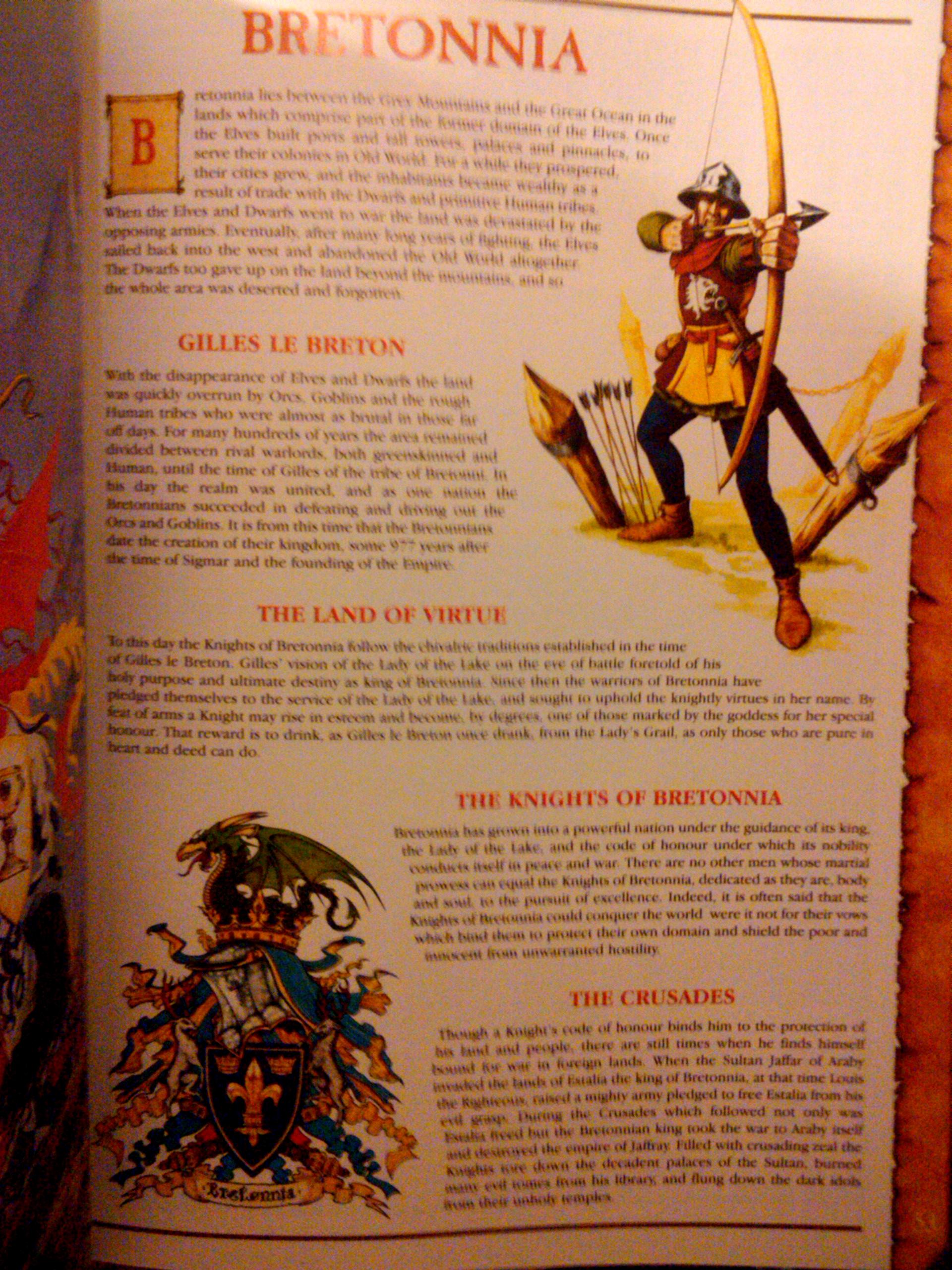 Archers, Bretonnians, Build, Grail, Hobby, Knights, Men At Arms, Painting, Peasant, Pegasus, Warhammer Fantasy, Wf