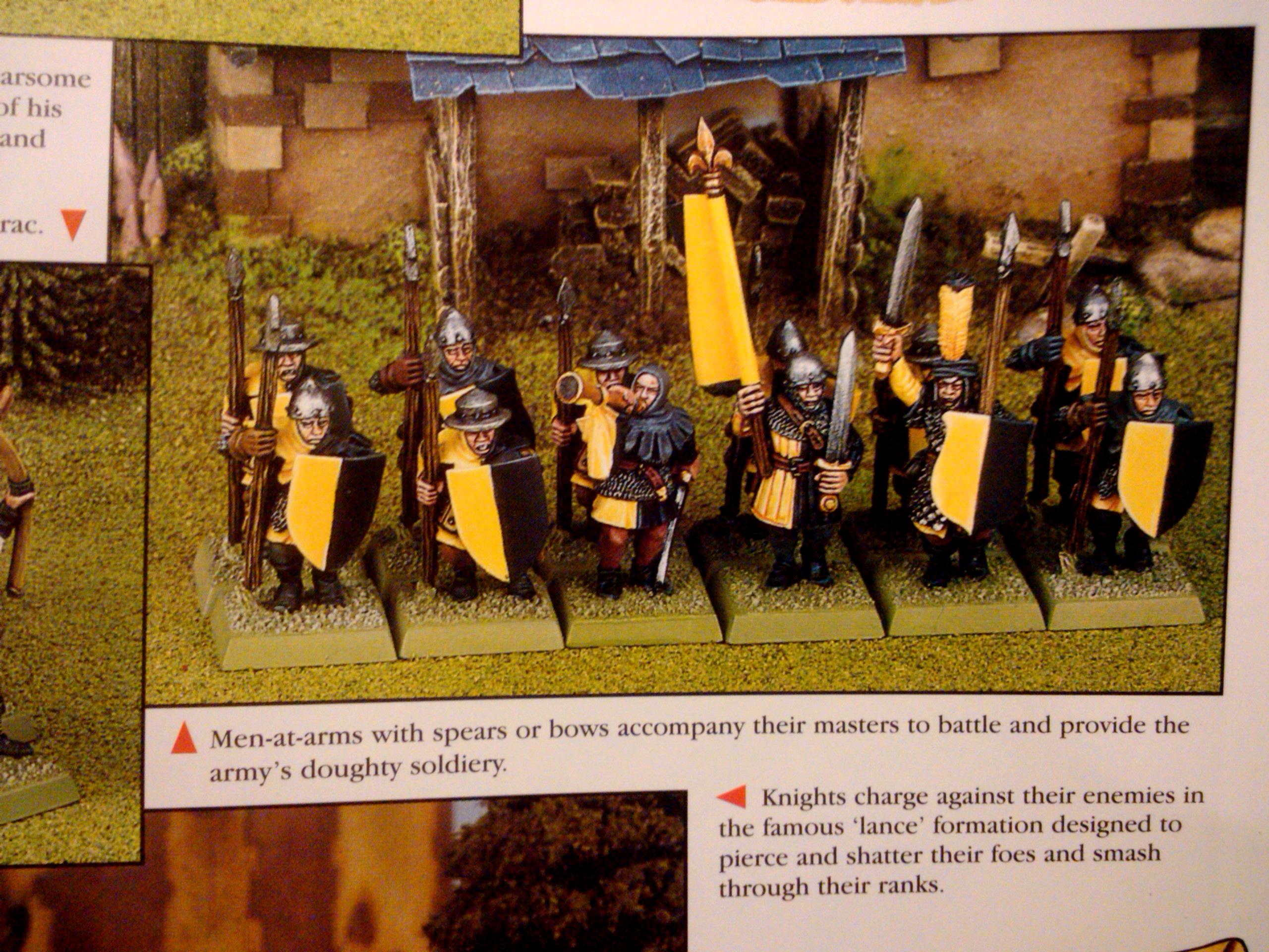 Archers, Bretonnians, Build, Grail, Hobby, Knights, Men At Arms, Painting, Peasant, Pegasus, Warhammer Fantasy, Wf