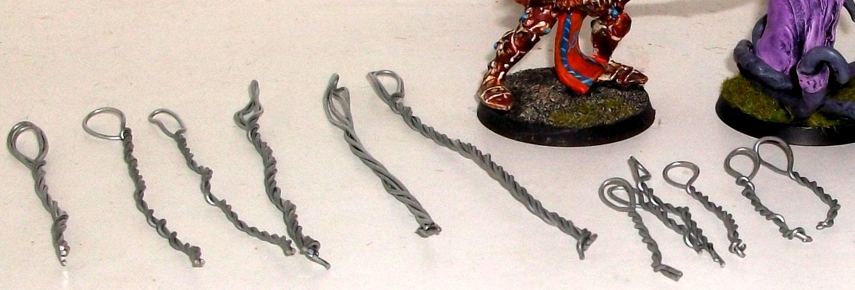 Daemon Prince and Fiend Skeletons