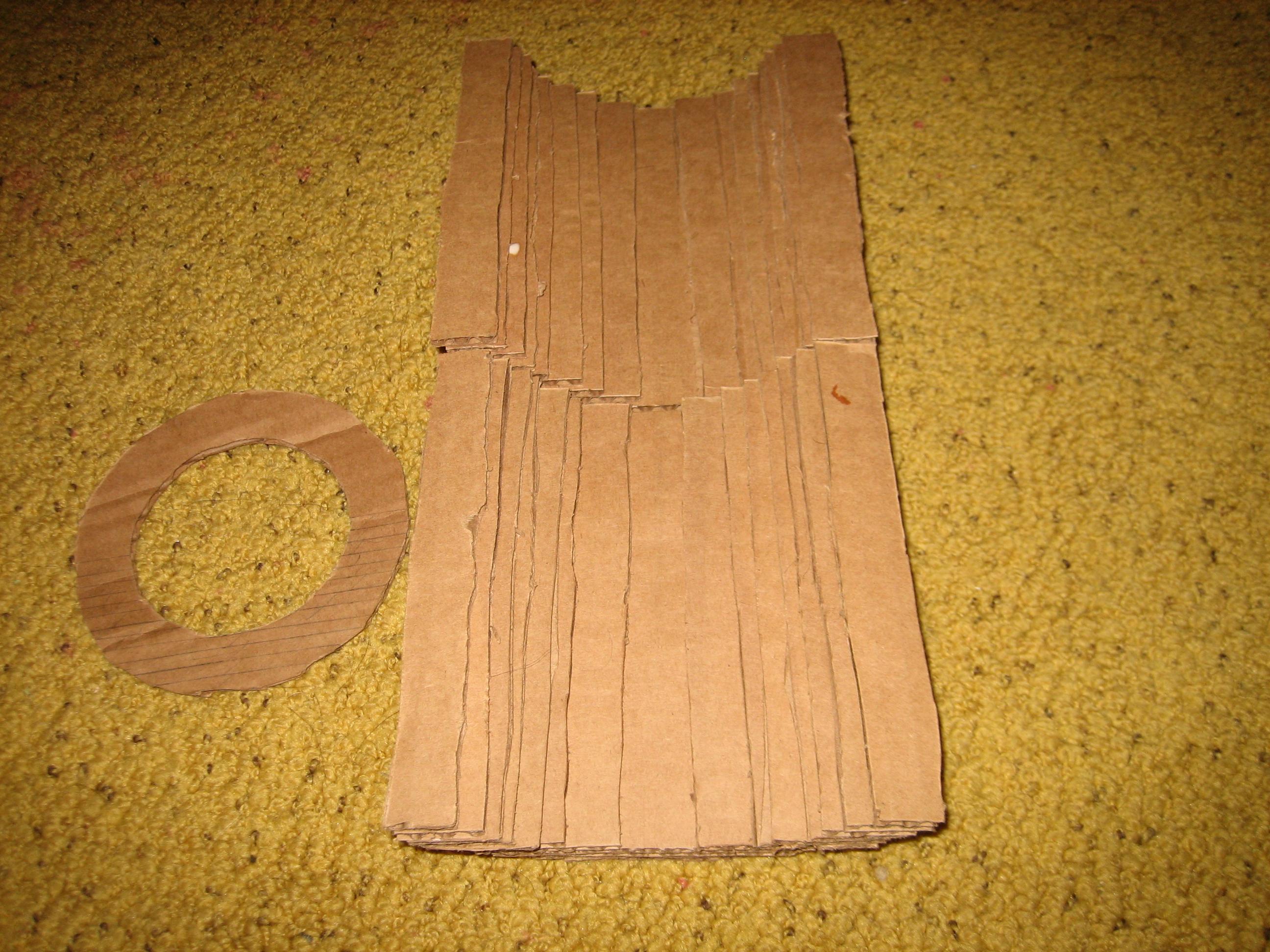 Armor, Cardboard, Both arm halves