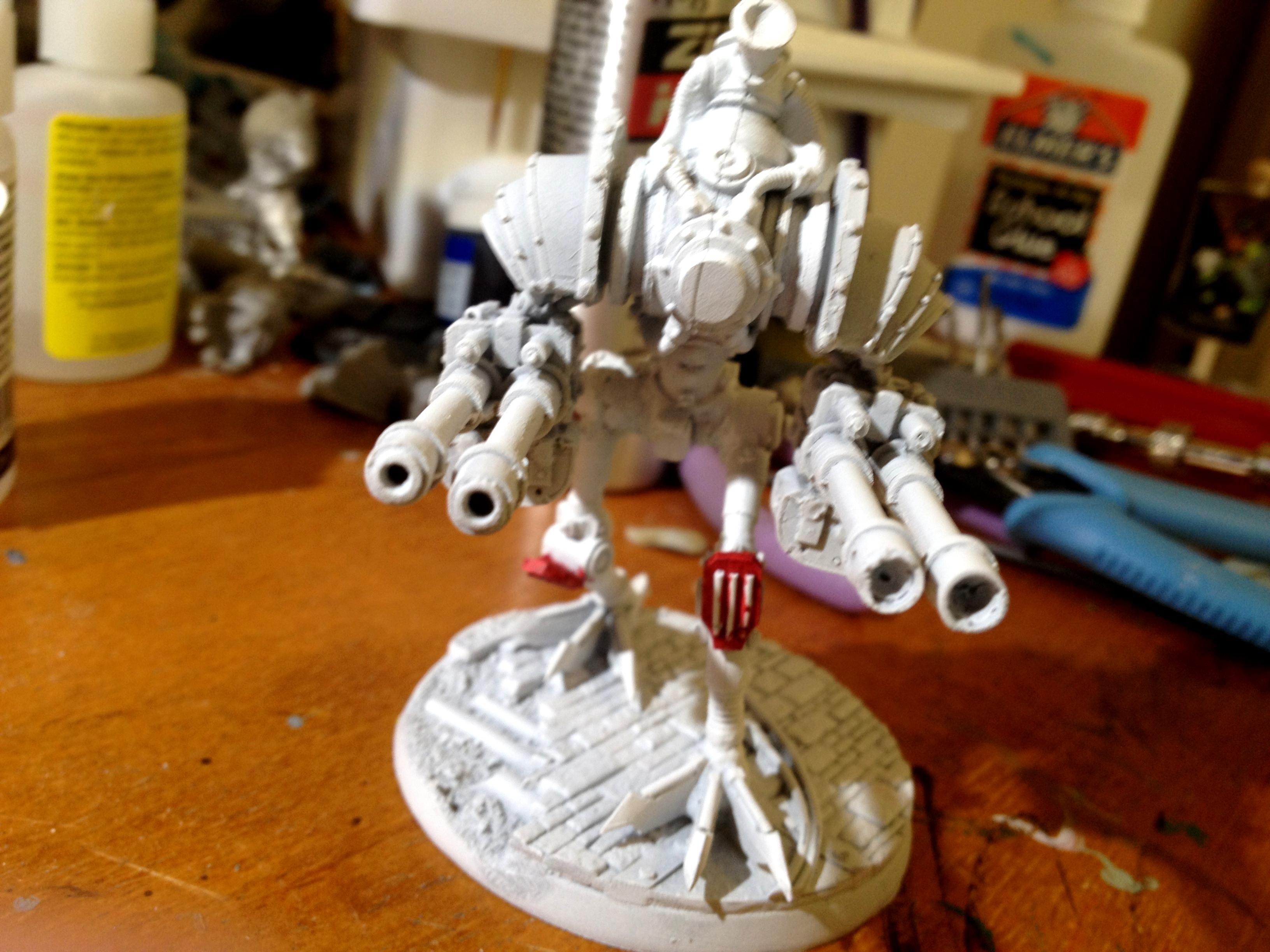 Adeptus Mechanicus, Dreadnought, Work In Progress