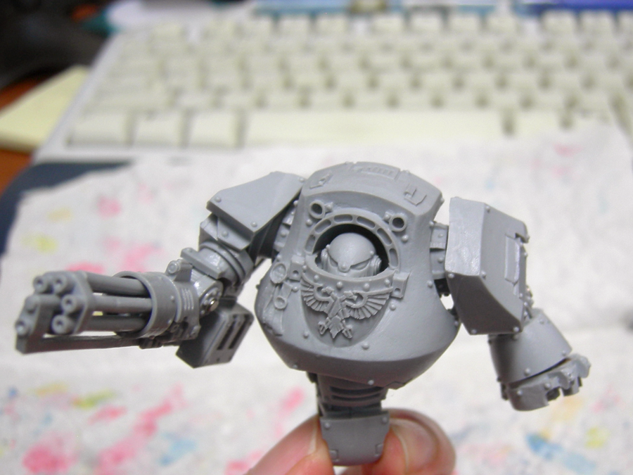 Contemptor Dreadnought, Thousand Sons, Work In Progress