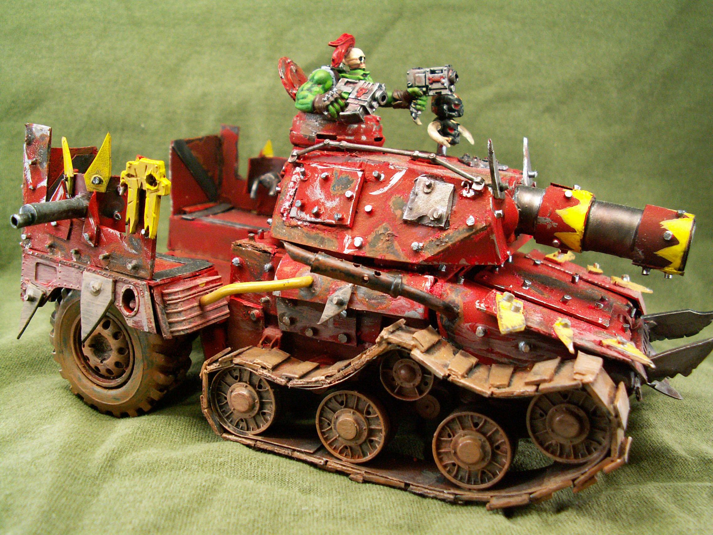 Lootedwagon, Orks, Scratch Build, Warhammer 40,000