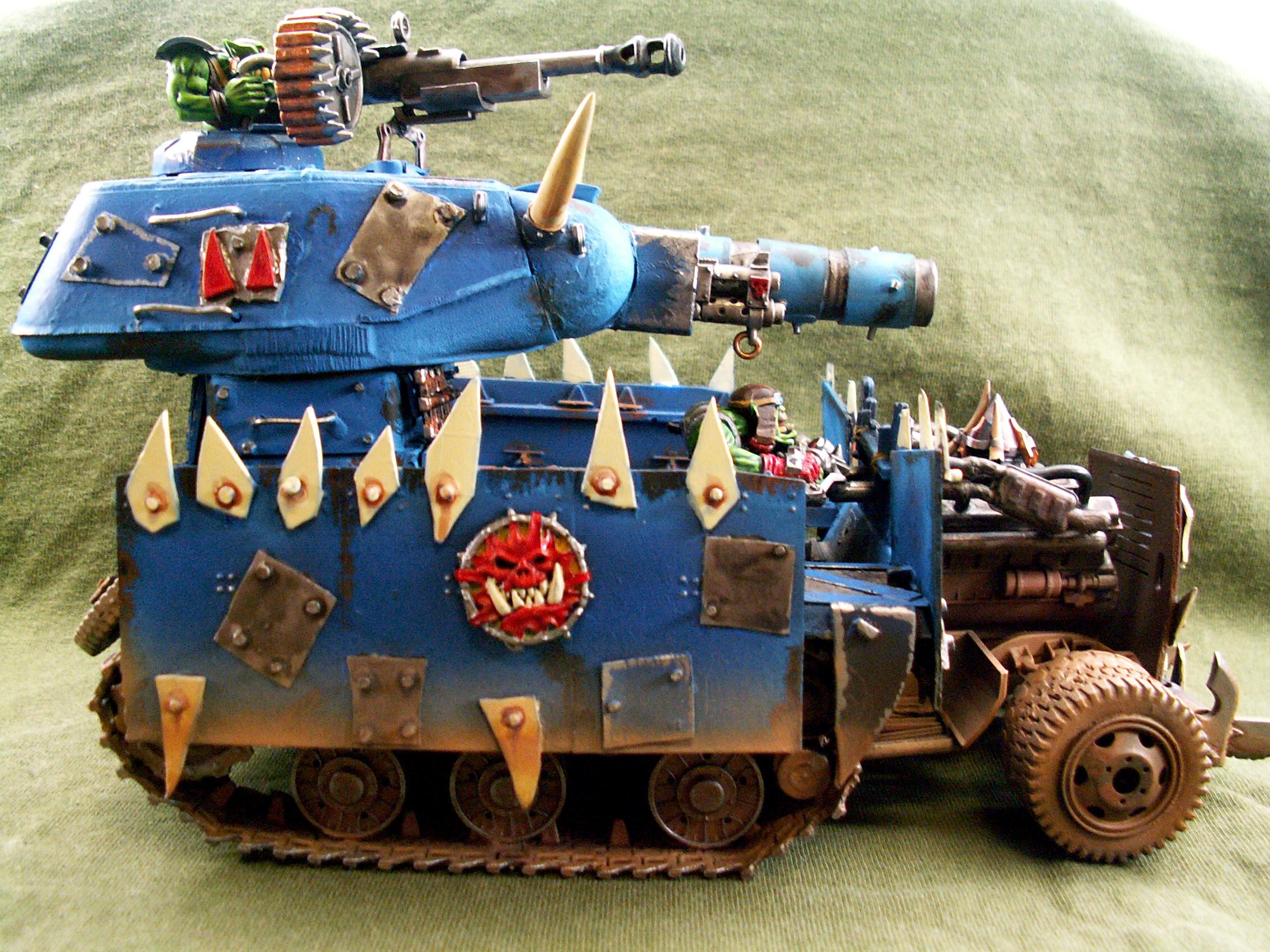 Battlewagon, Bloo, Bw, Orks, Scratch Build