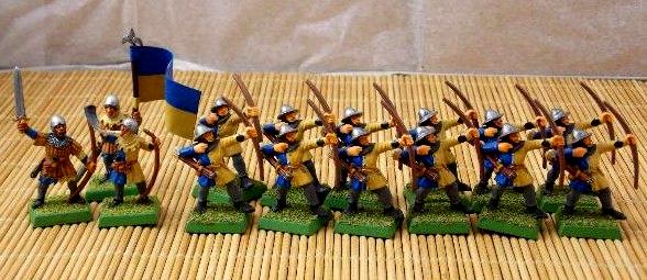 Archers, Bretonnians, Build, Hobby, Knights, Men At Arms, Painting, Peasant, Warhammer Fantasy, Wf