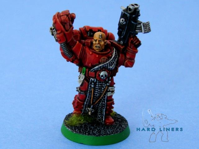 Blood Angels, Captain, Games Day, Hard-liners, Power Fist, Purity Seal, Space Marines, Storm Bolter, Warhammer 40,000