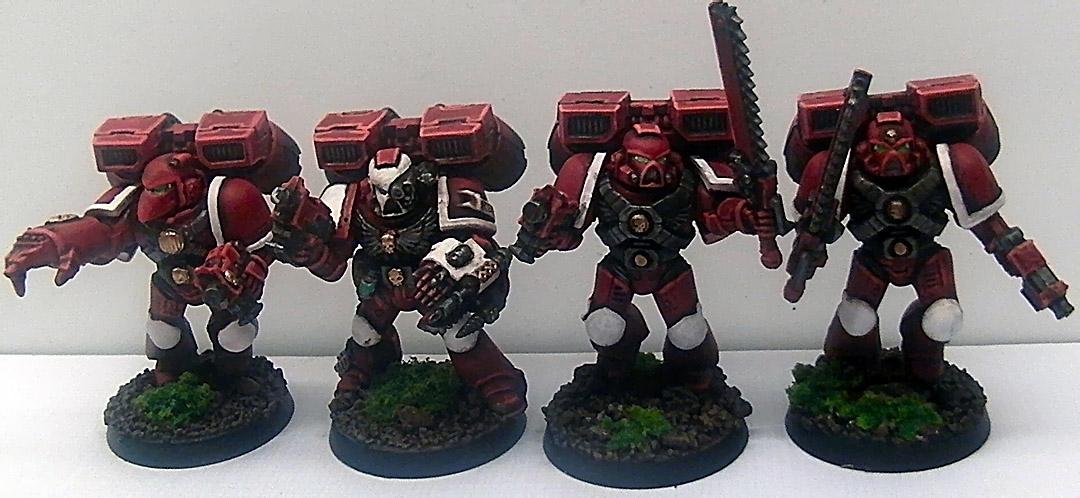Assault Marines, Blood Angels, Sanguinary Priest