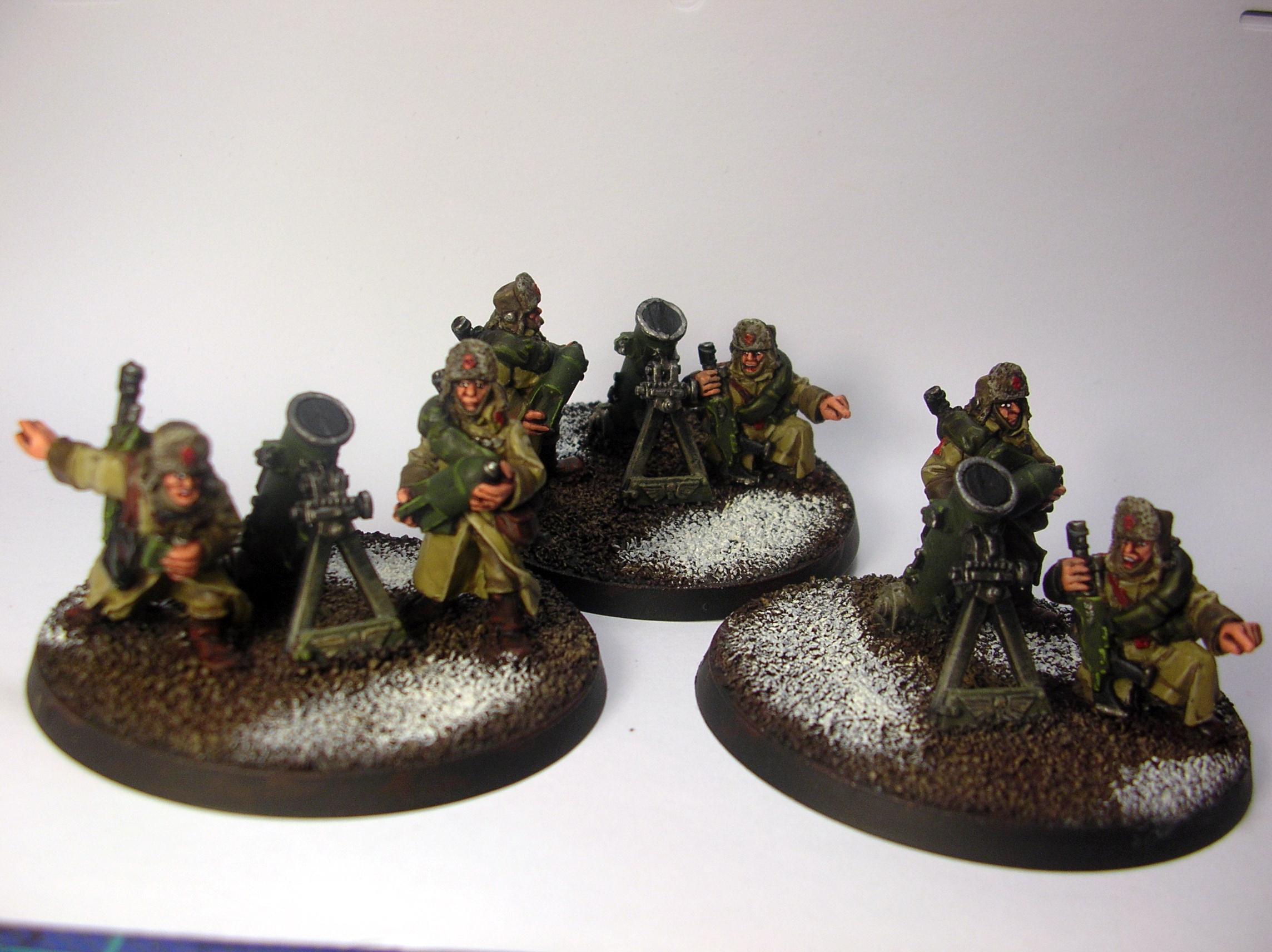 Imperial Guard, Russians, Valhallans, Warhammer 40,000