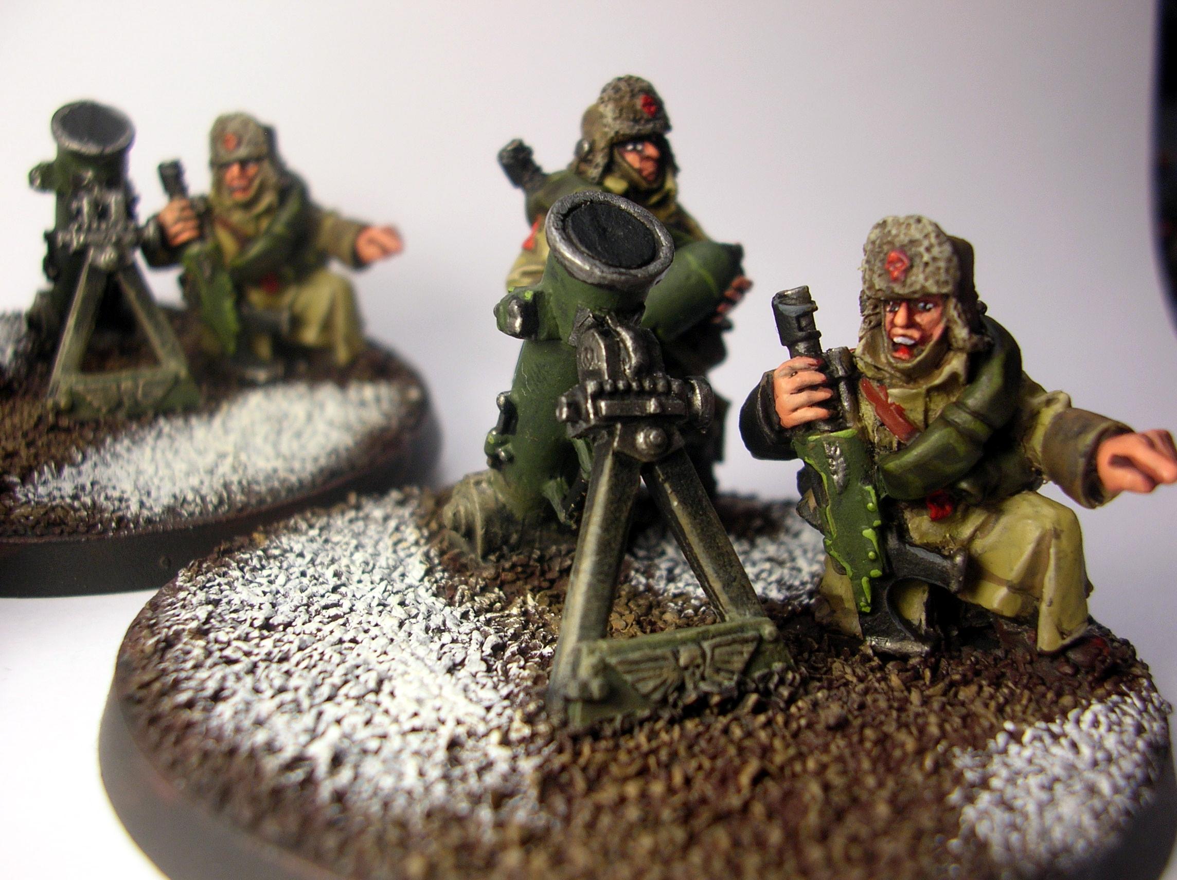 Imperial Guard, Russians, Valhallans, Warhammer 40,000