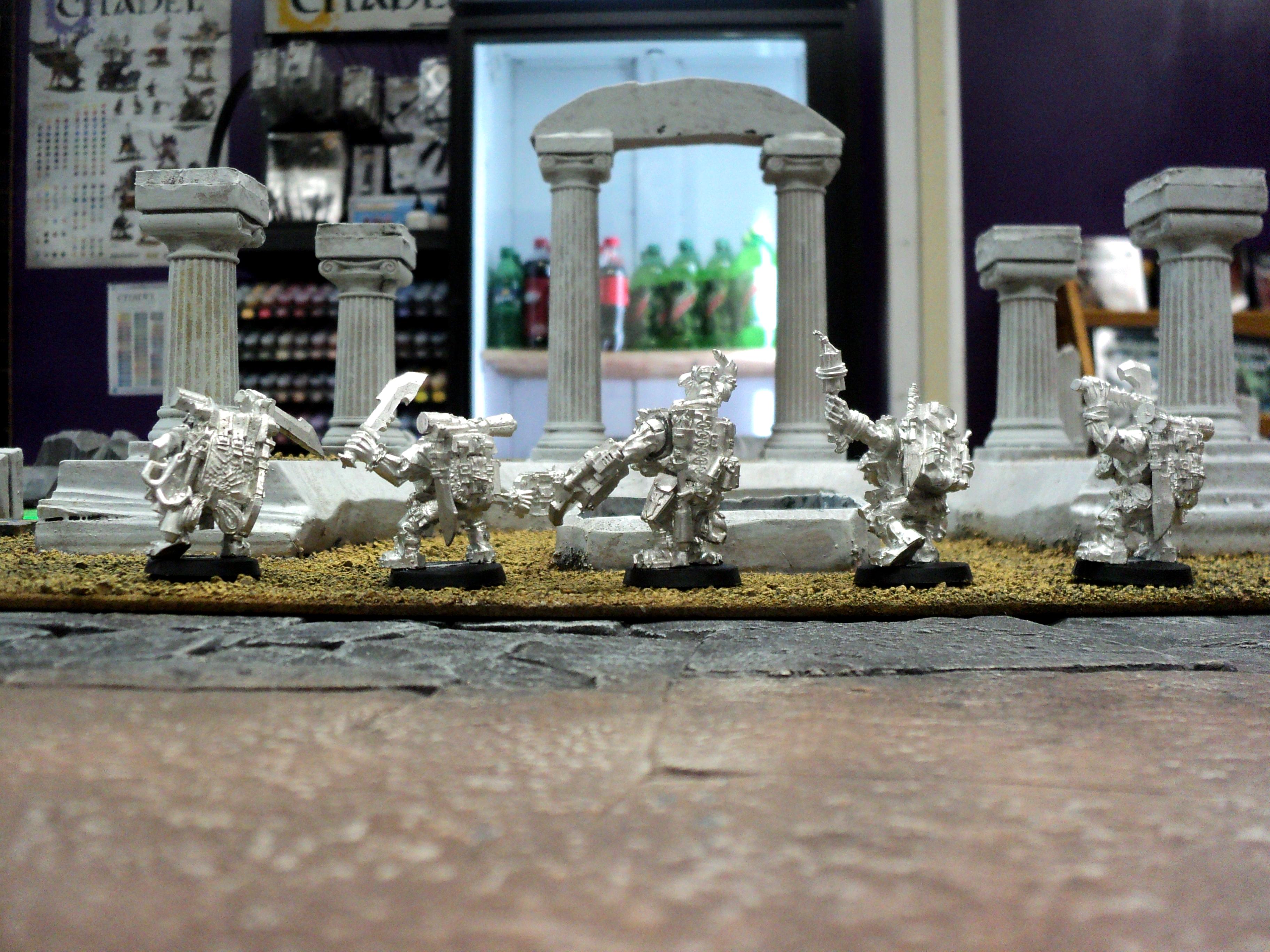 Boss, Conversion, Deathskulls, Kommandos, Orks, Work In Progress