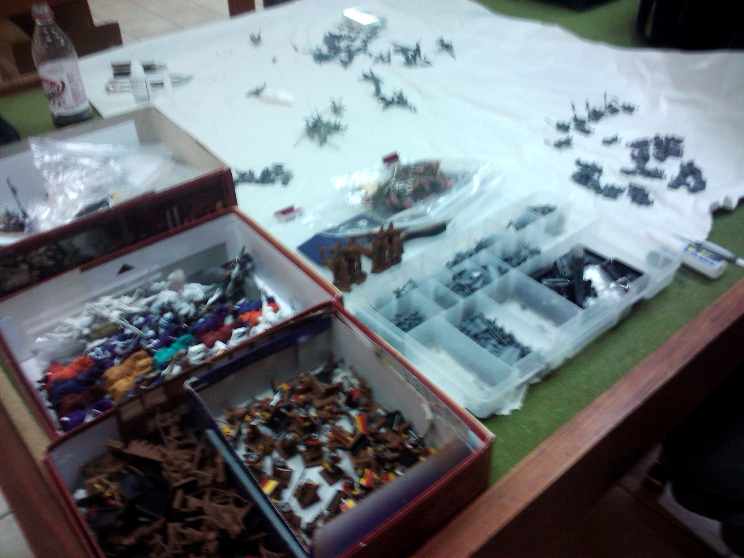 Archers, Bretonnians, Build, Grail, Hobby, Knights, Men At Arms, Painting, Peasant, Pegasus, Warhammer Fantasy, Wf