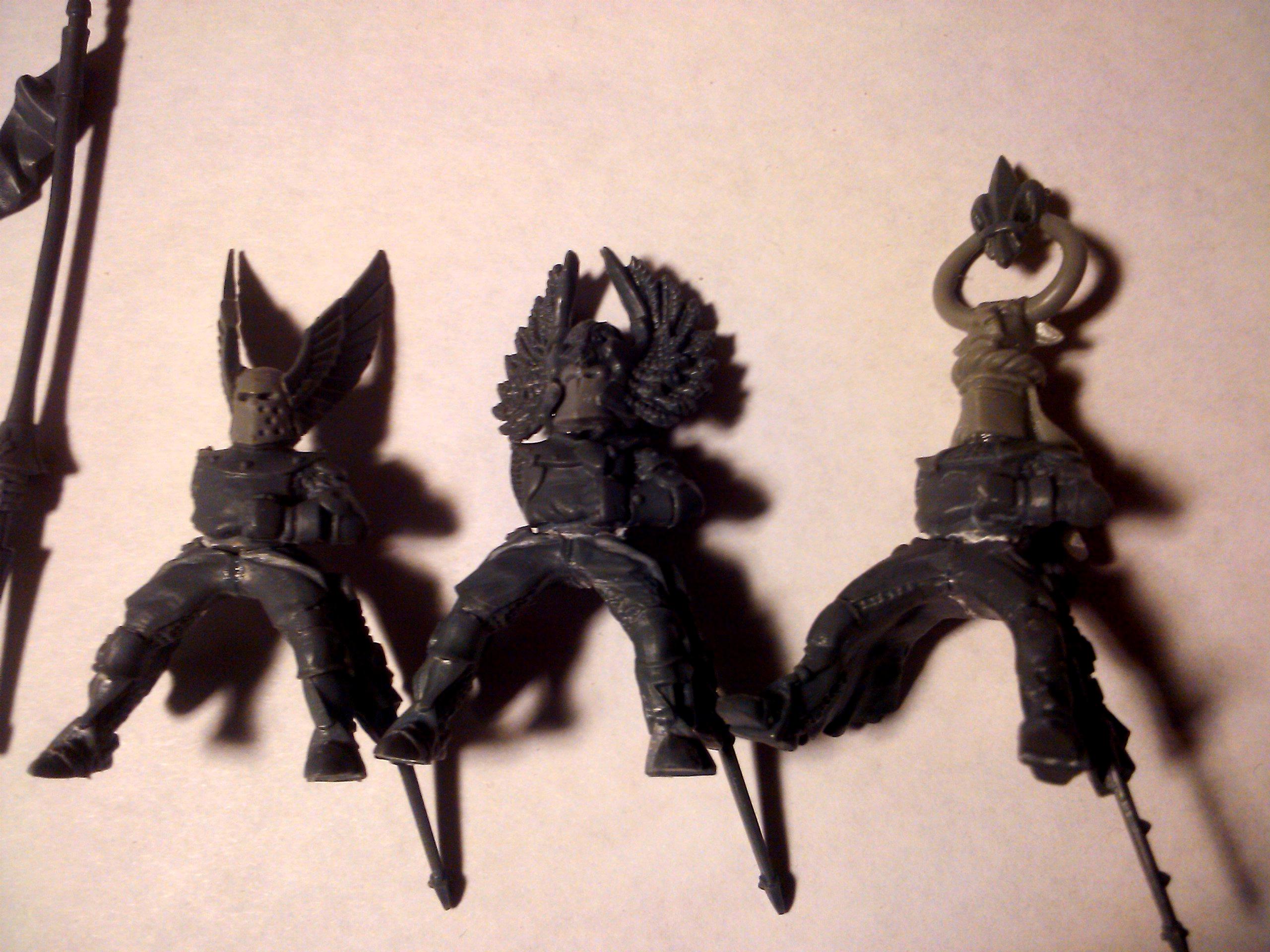 Archers, Bretonnians, Build, Grail, Hobby, Knights, Men At Arms, Painting, Peasant, Pegasus, Warhammer Fantasy, Wf