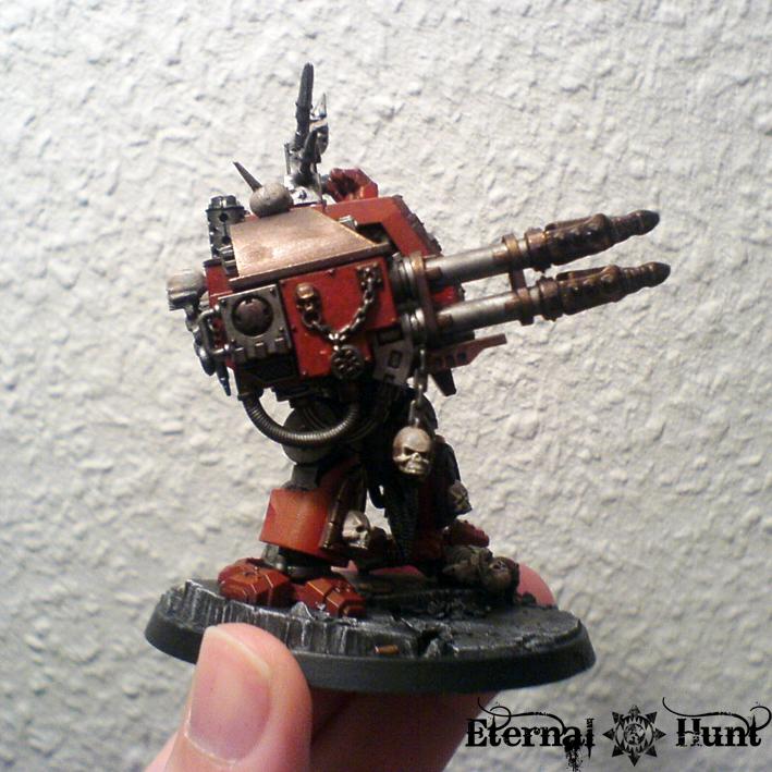 Chaos, Chaos Space Marines, Conversion, Dreadnought, Khorne, Warhammer 40,000, World Eaters