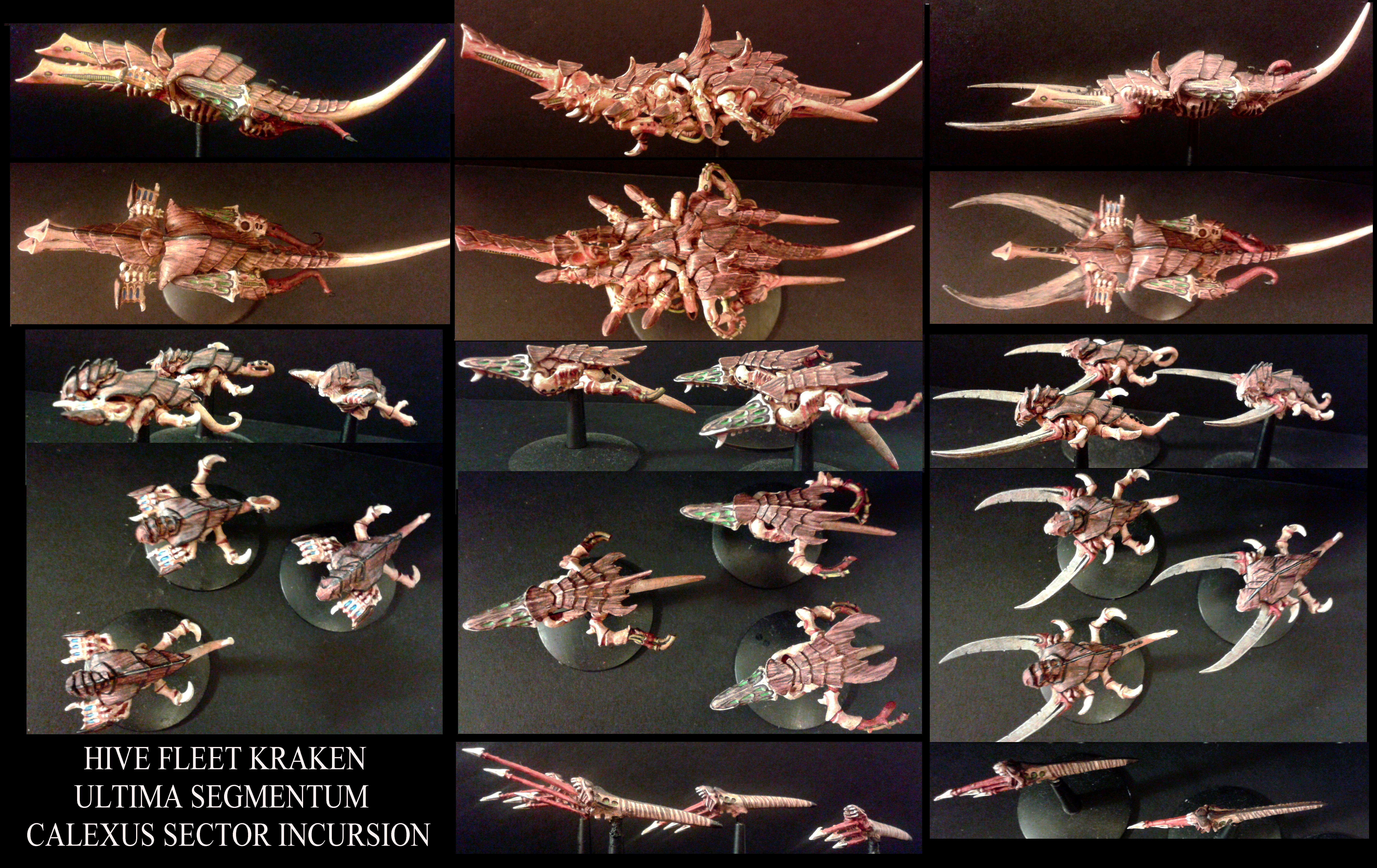 Battlefleet Gothic, Cruiser, Escort, Hive Fleet, Tyranids