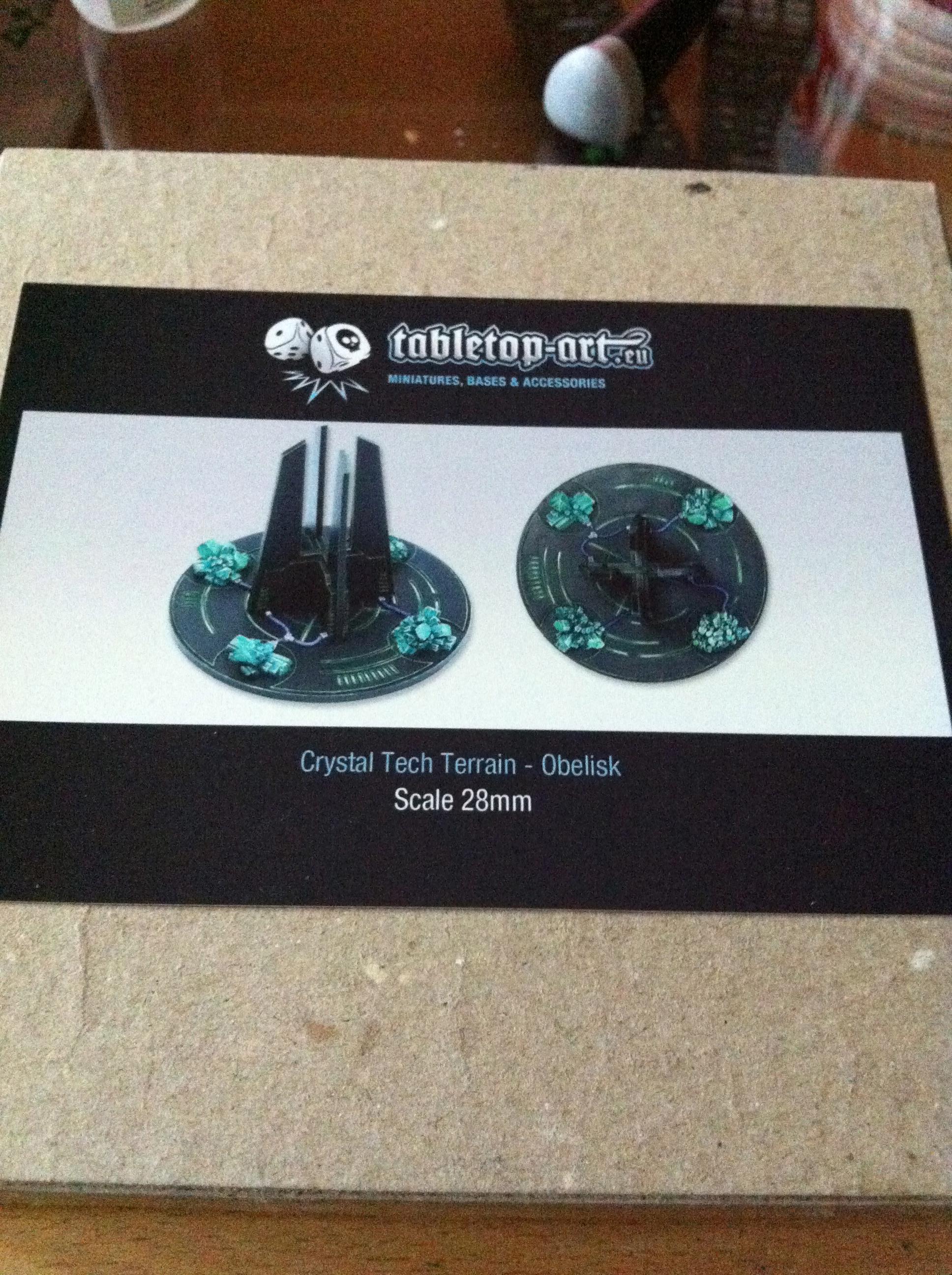 Crystal Tech Terrain, Crystals, Necrons, Terrain