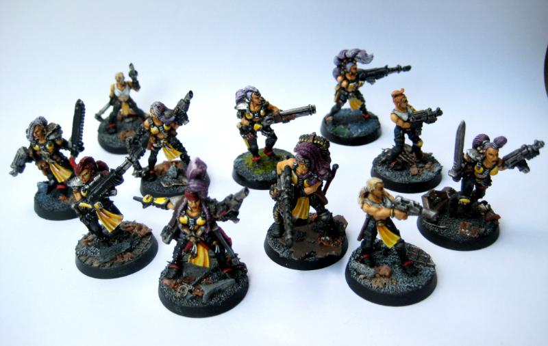 Escher, Gang, Necromunda - Escher Gang - Gallery - DakkaDakka