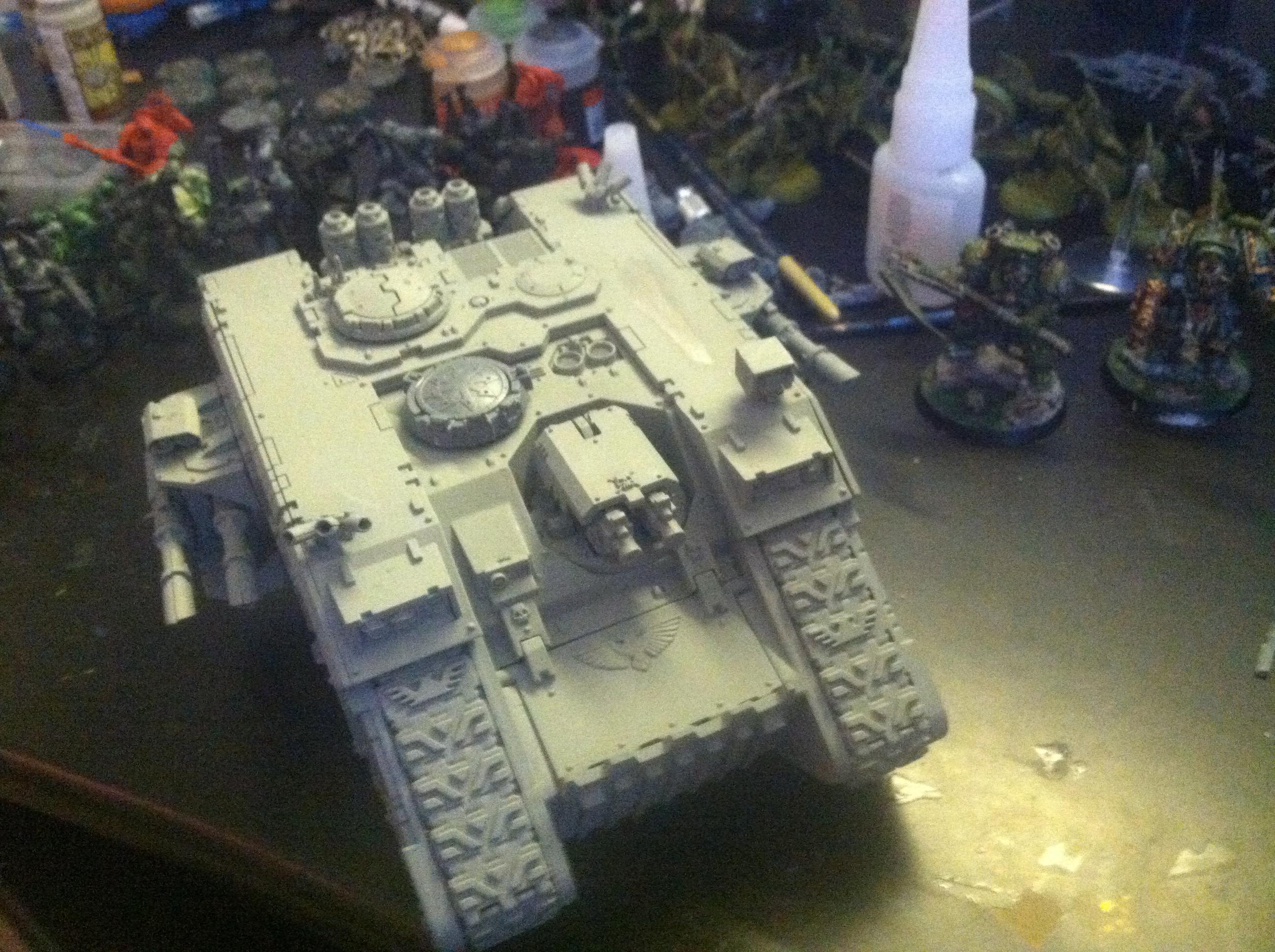 I have decided to add a land raider for the "Ty Fighters" i really wanna play with Typhus and he demands transportation