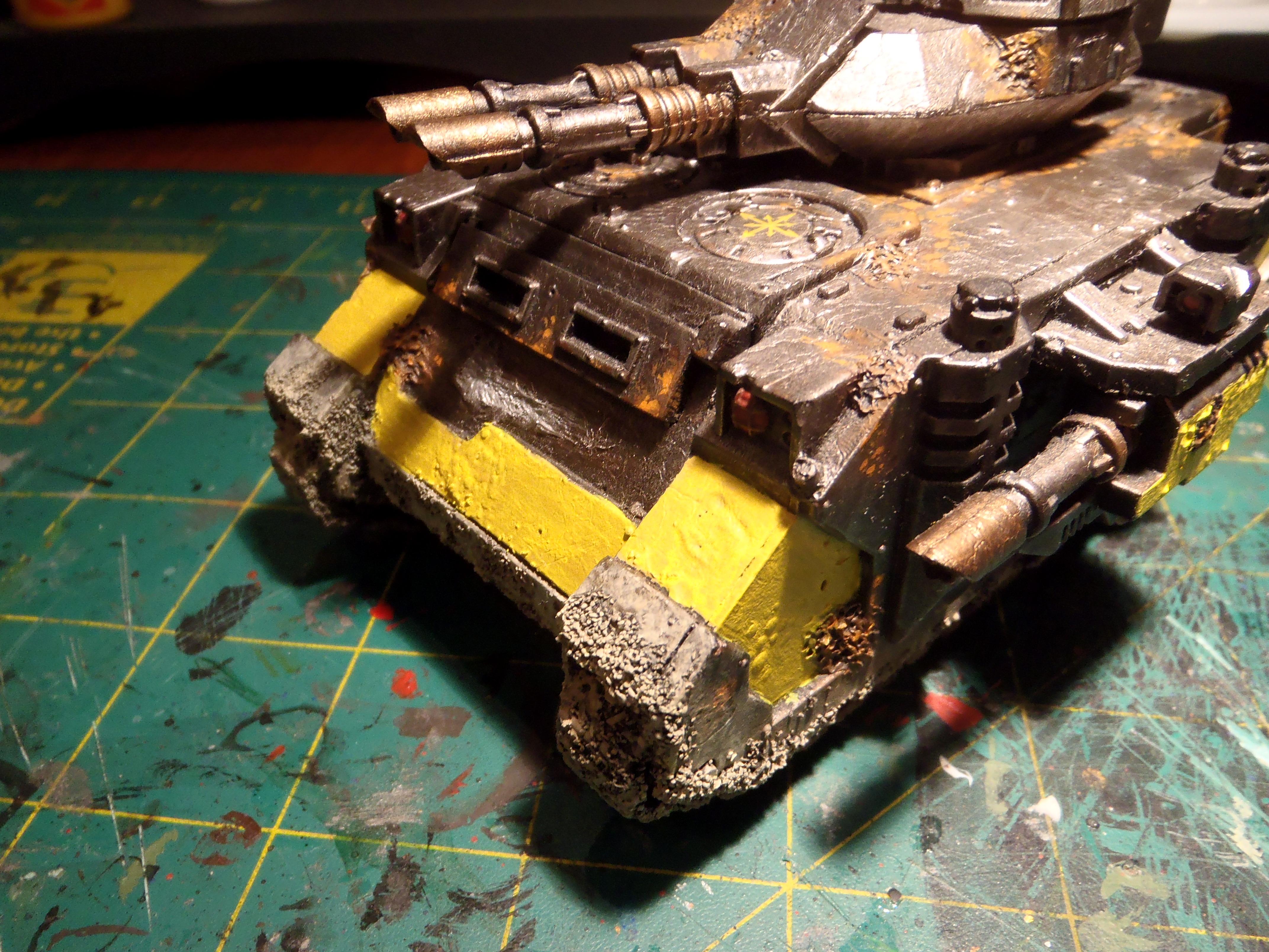 First Try, Iron Warriors, Weathered, Work In Progress