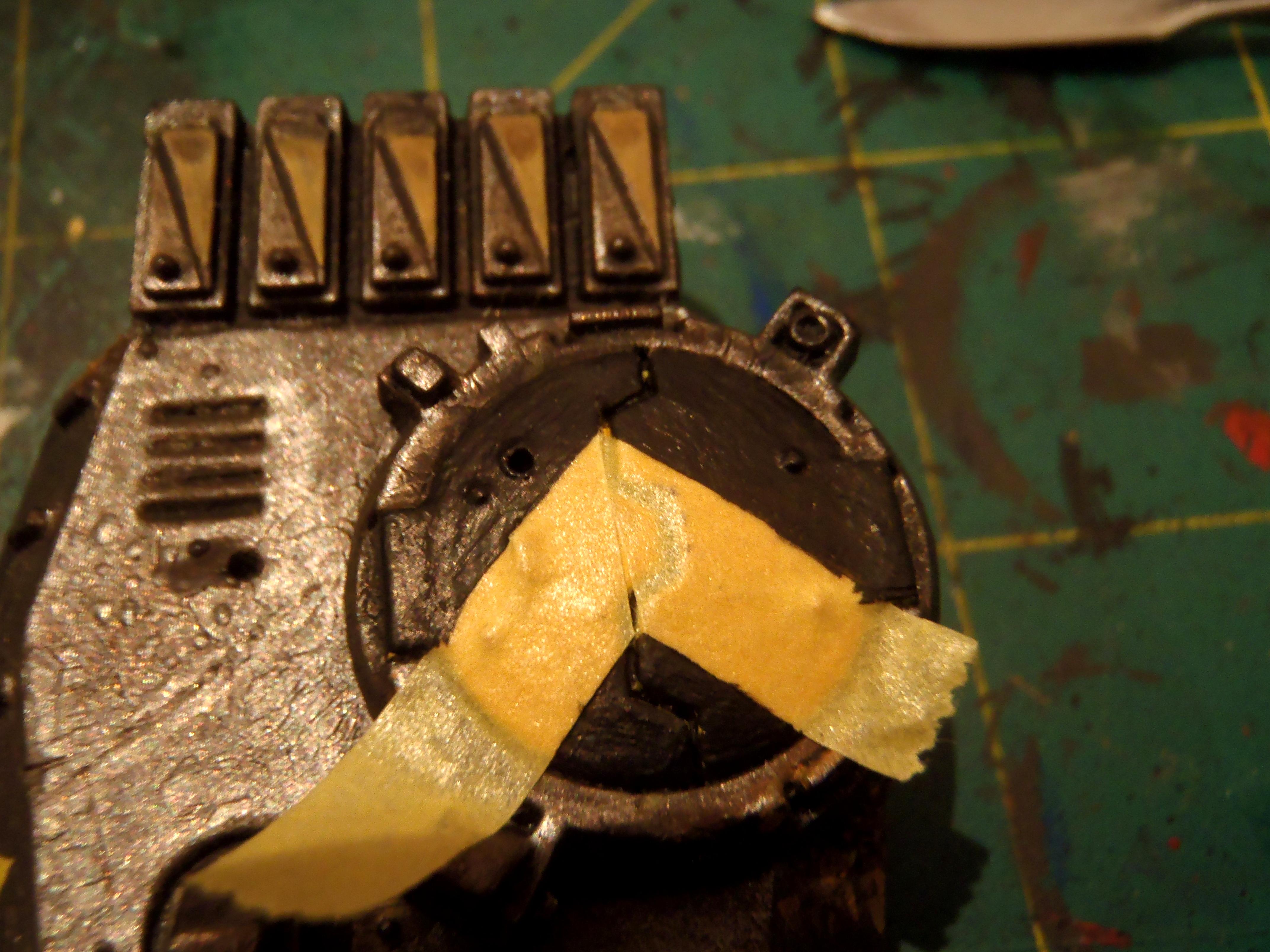 First Try, Iron Warriors, Weathered, Work In Progress