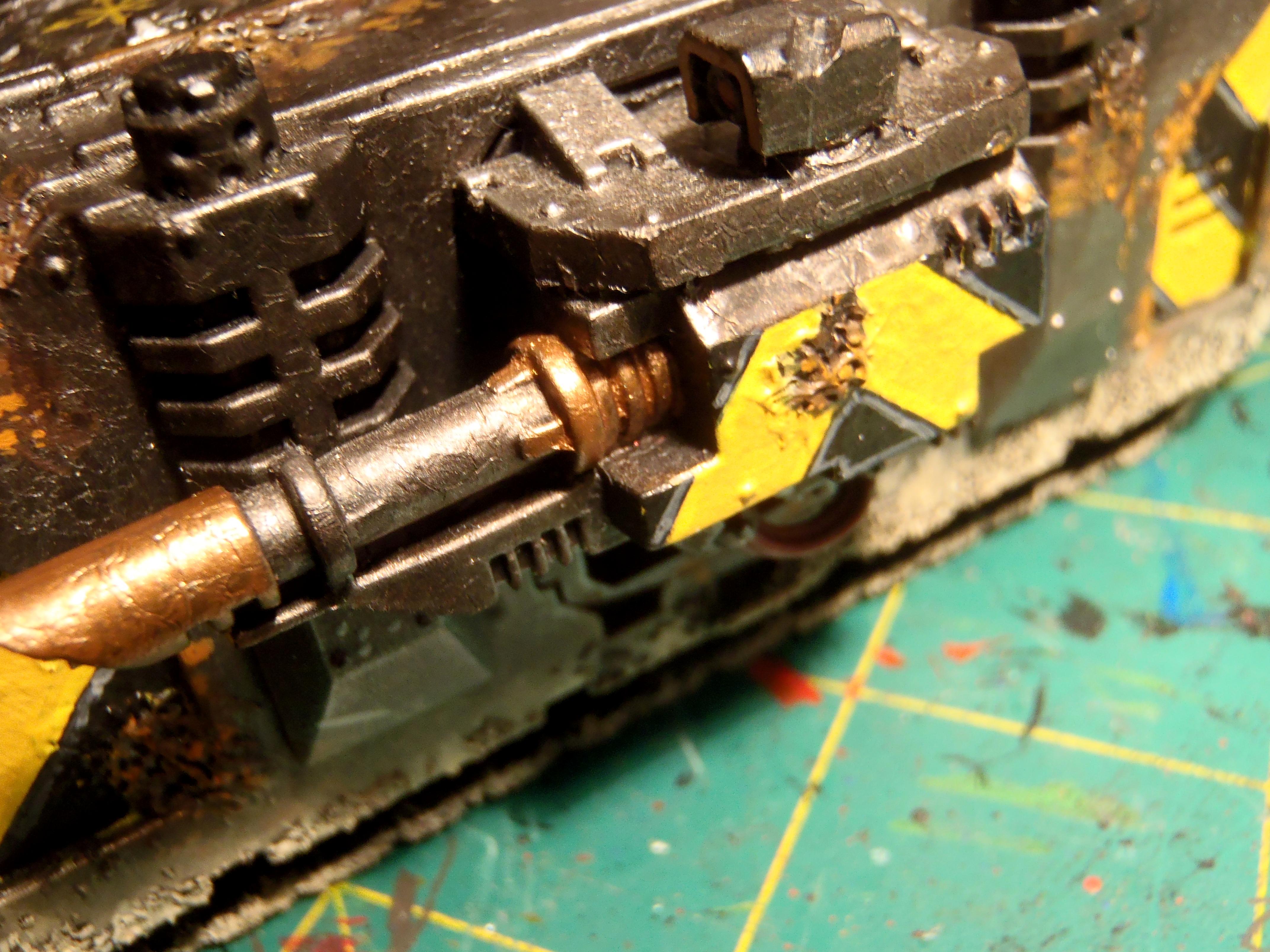 First Try, Iron Warriors, Weathered, Work In Progress