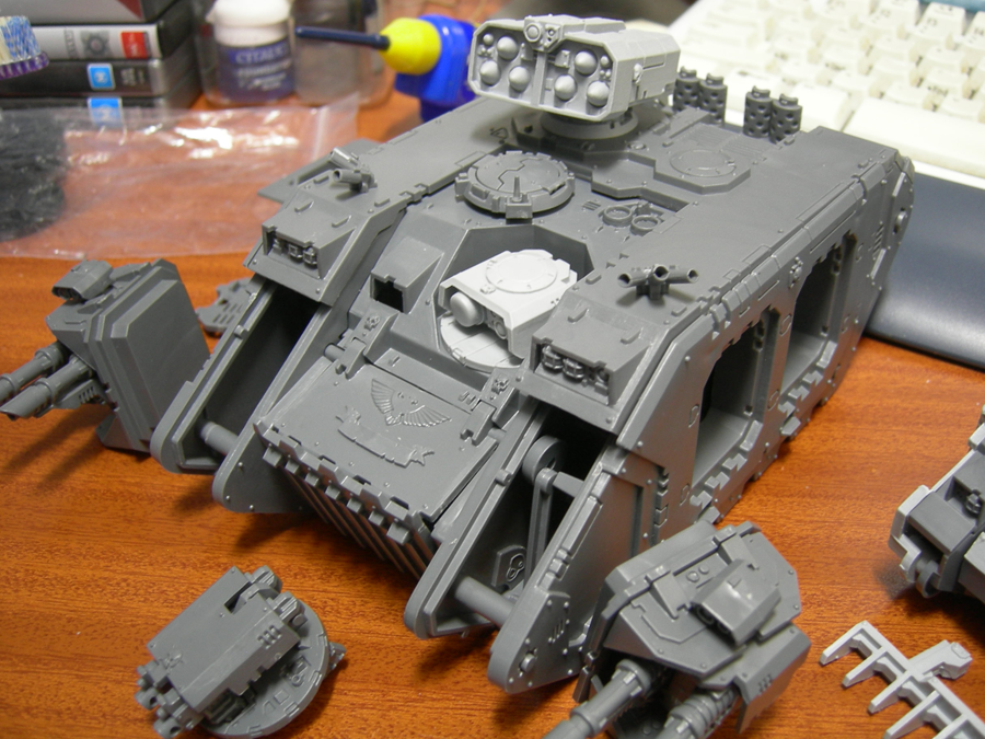 Helios, Land Raider, Thousand Sons, Work In Progress