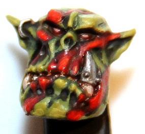 Head, Orks, War Paint
