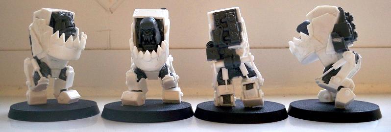 Mega armoured Nob scratch build WIP
