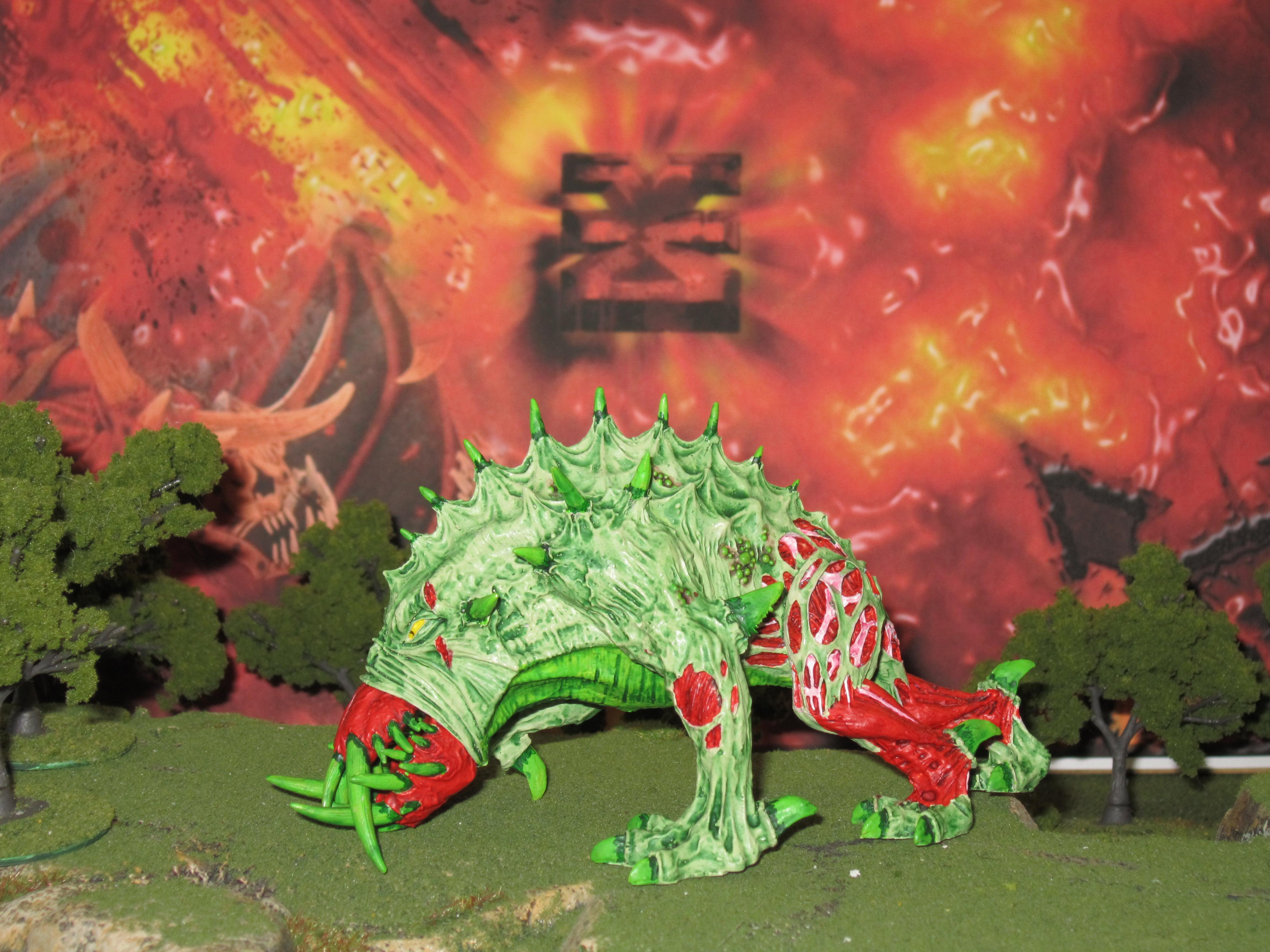 Chaos, Daemons, Khorne, Prince, Slaanesh, Spined Beast, Tzneetch, Warhammer 40,000