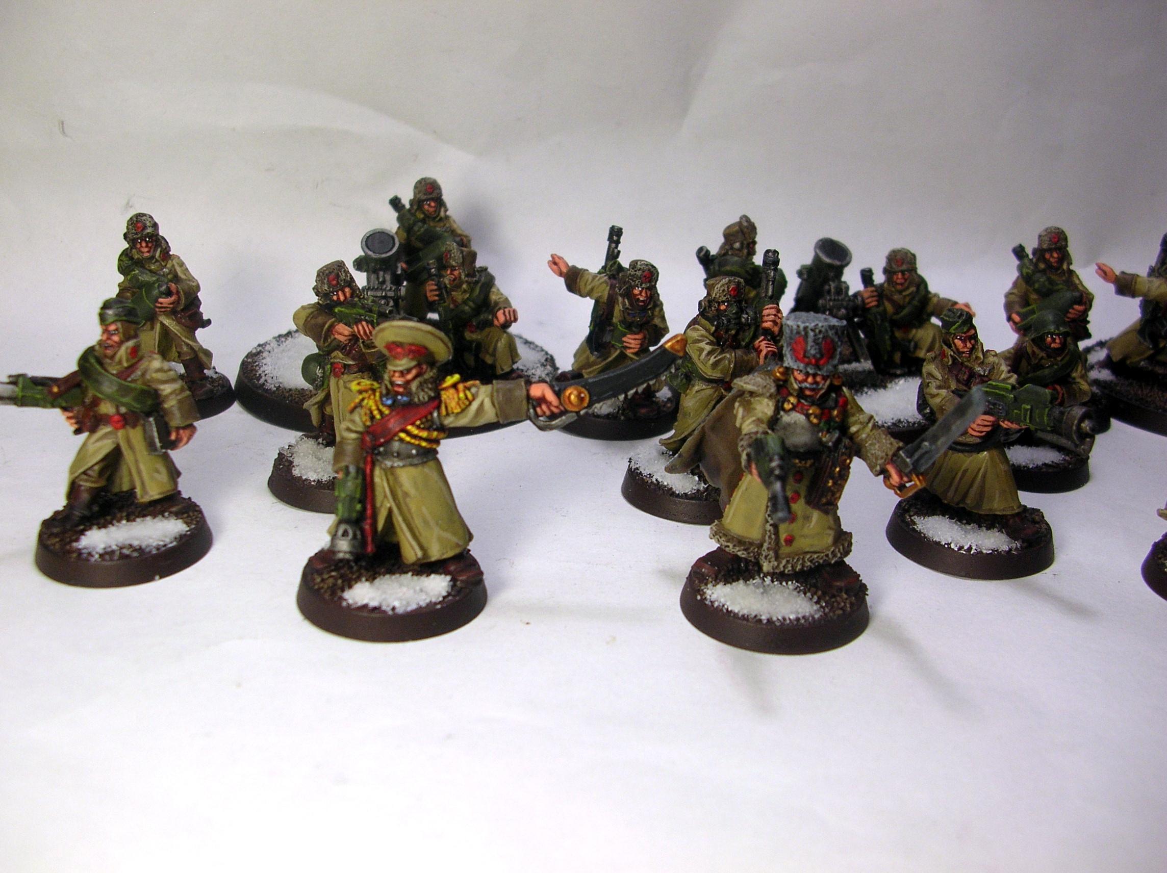 Imperial Guard, Russians, Valhallans, Warhammer 40,000