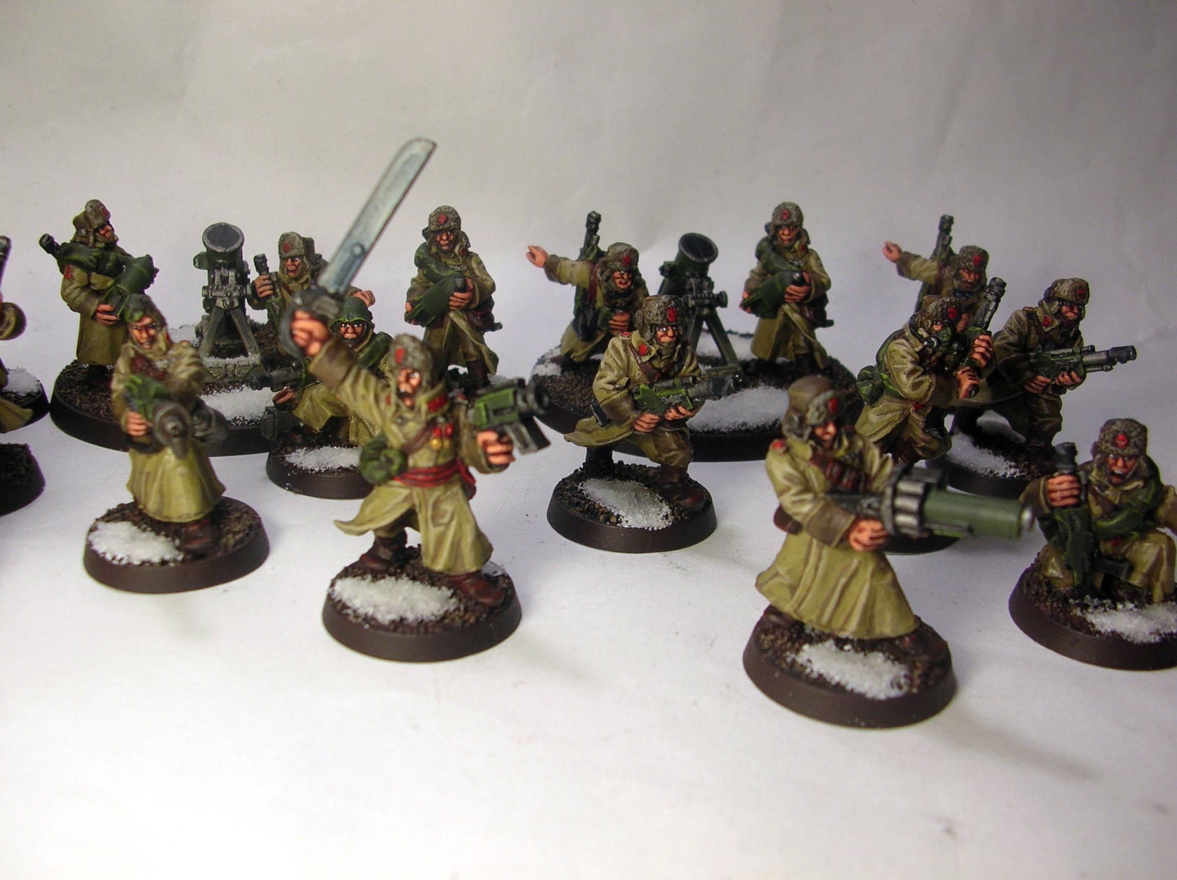 Imperial Guard, Russians, Valhallans, Warhammer 40,000