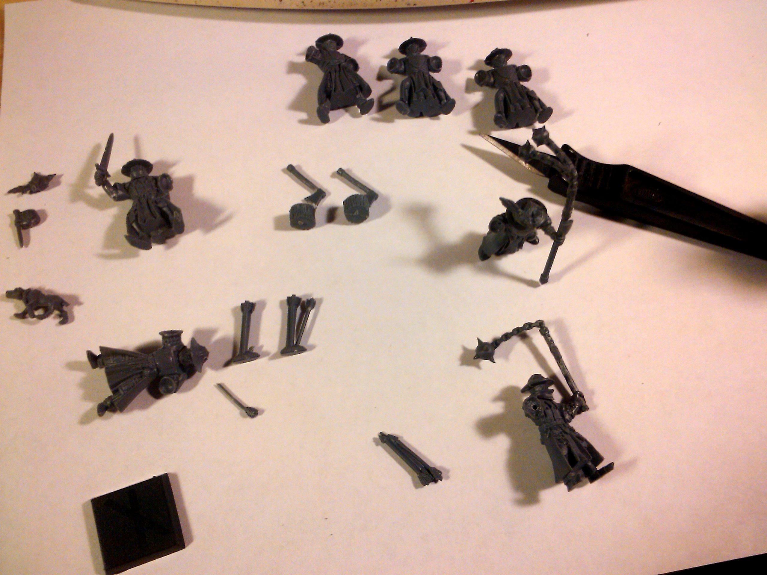 Archers, Bretonnians, Build, Grail, Hobby, Knights, Men At Arms, Painting, Peasant, Pegasus, Warhammer Fantasy, Wf