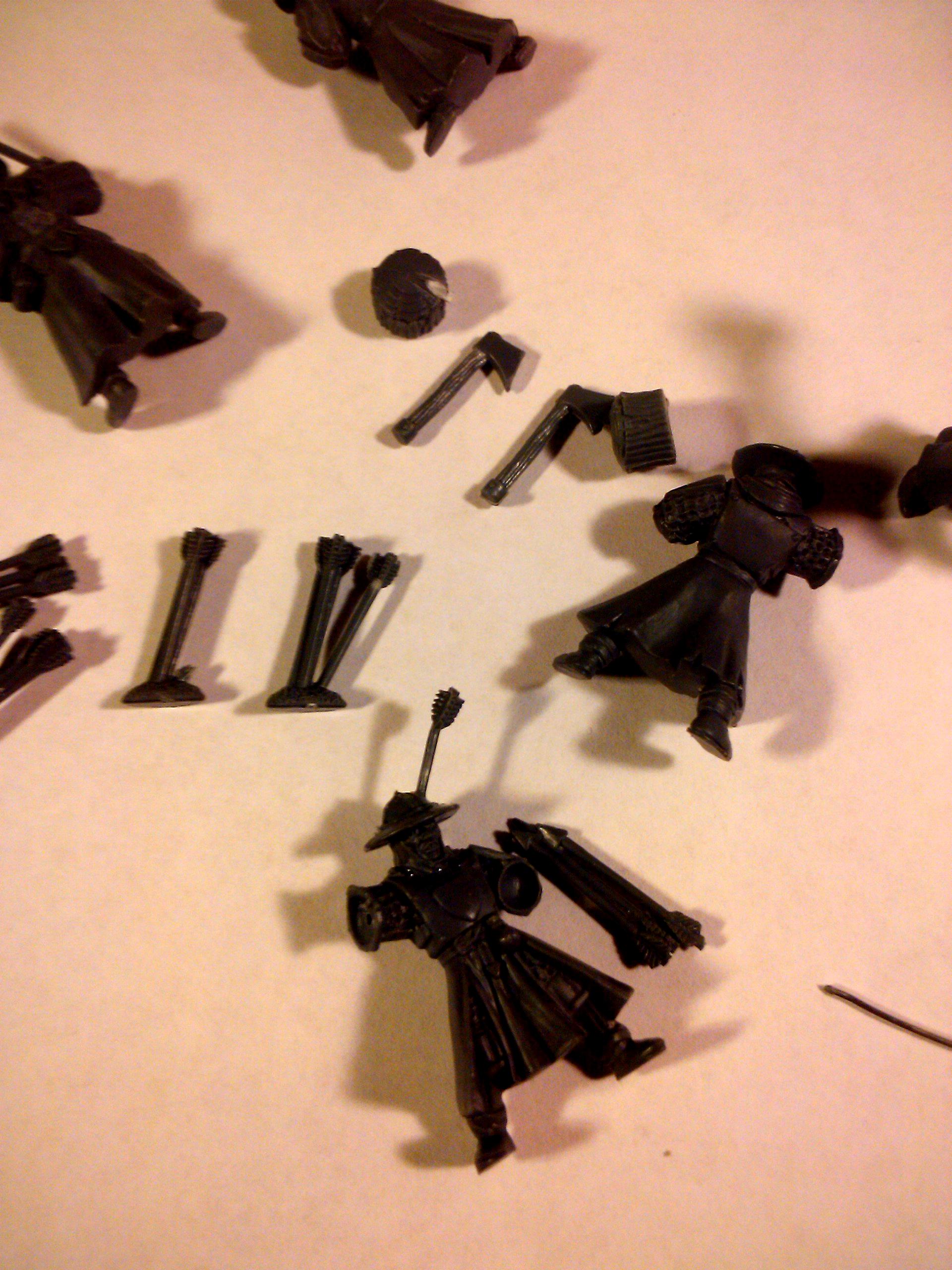 Archers, Bretonnians, Build, Grail, Hobby, Knights, Men At Arms, Painting, Peasant, Pegasus, Warhammer Fantasy, Wf