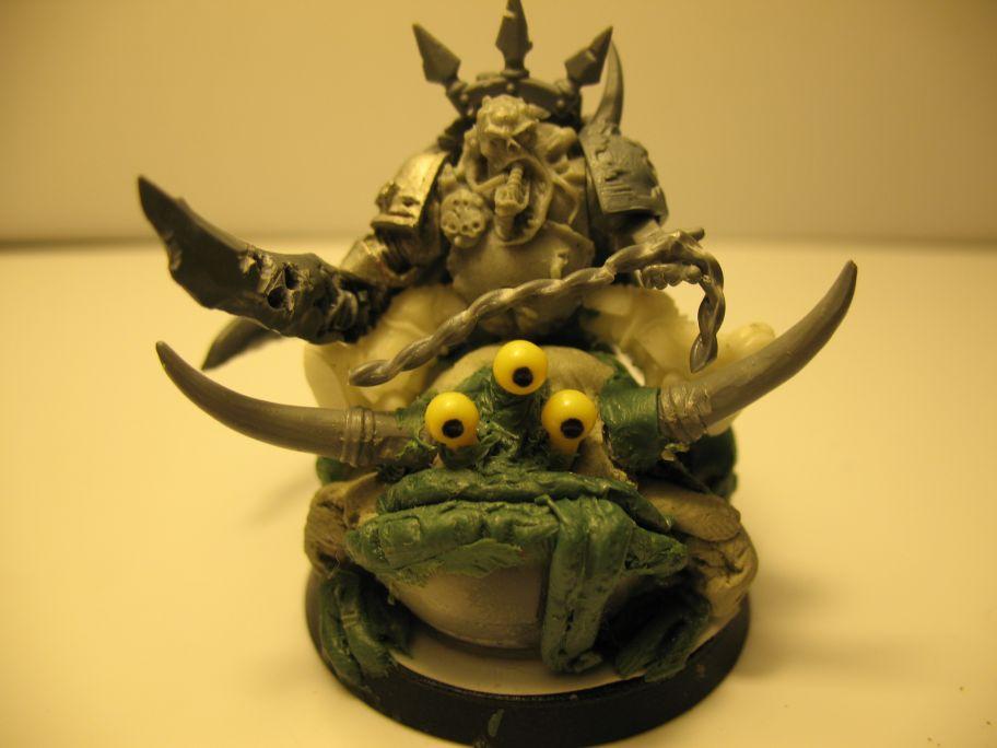 Lord Cromm himself on his deamonic steed