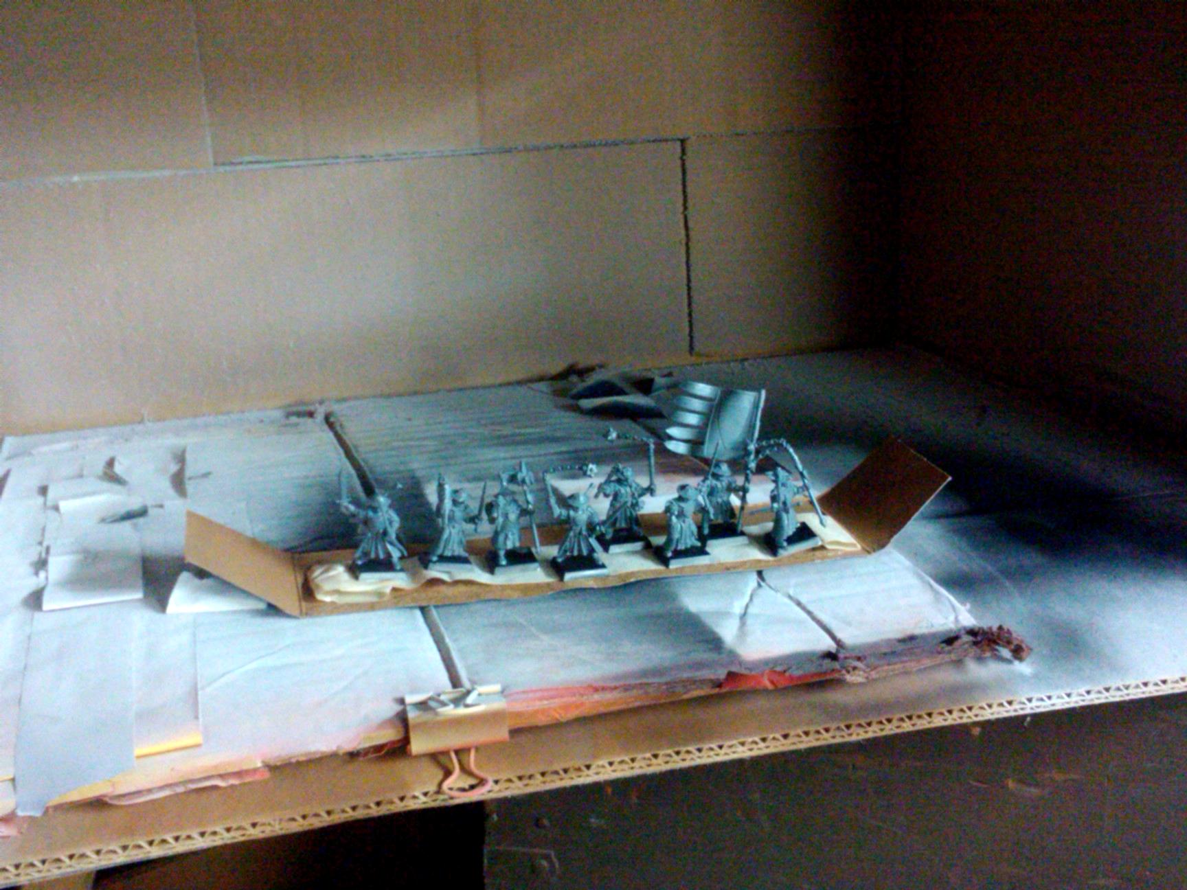 Archers, Bretonnians, Build, Grail, Hobby, Knights, Men At Arms, Painting, Peasant, Pegasus, Warhammer Fantasy, Wf