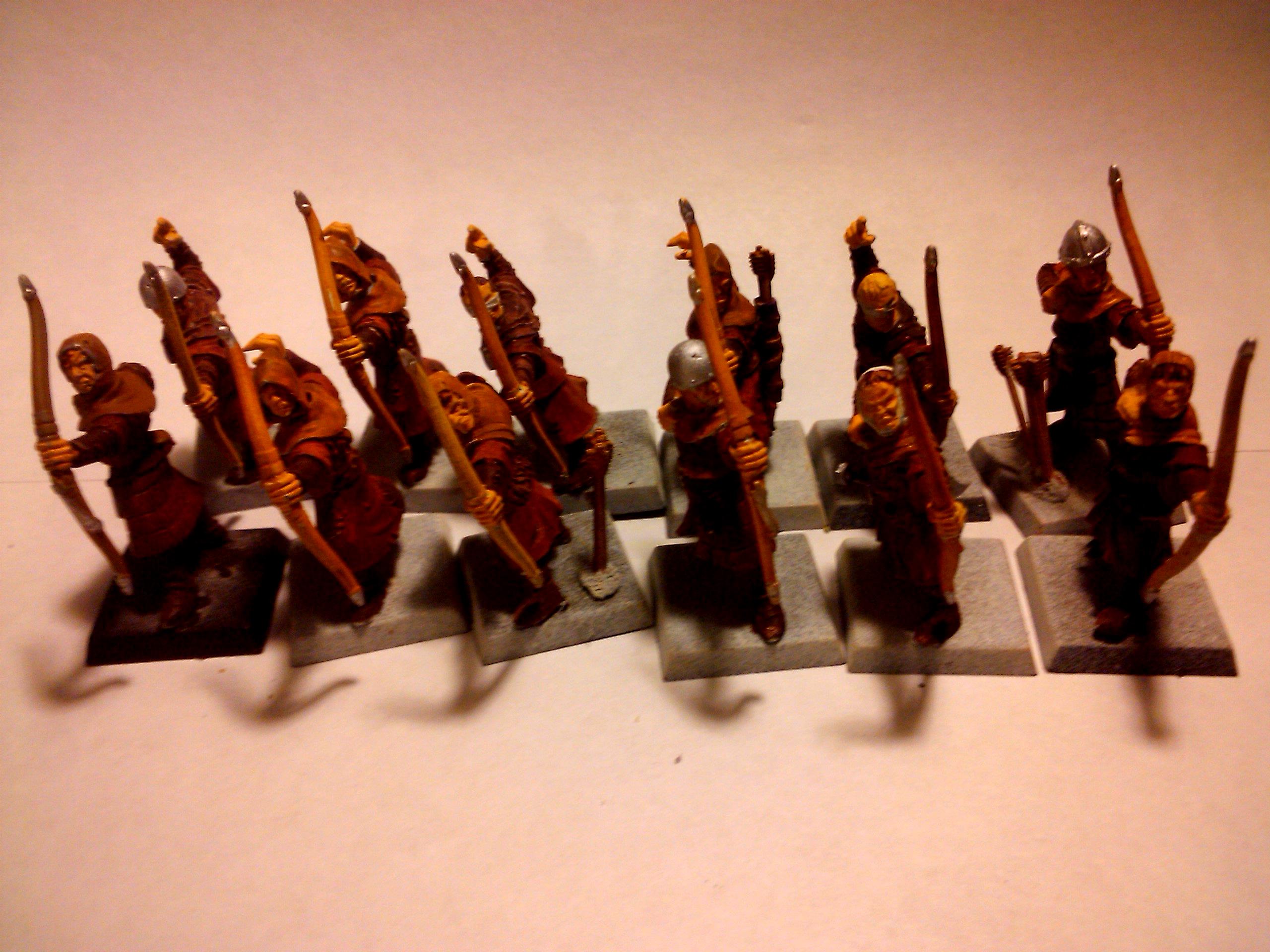 Archers, Bretonnians, Build, Grail, Hobby, Knights, Men At Arms, Painting, Peasant, Pegasus, Warhammer Fantasy, Wf